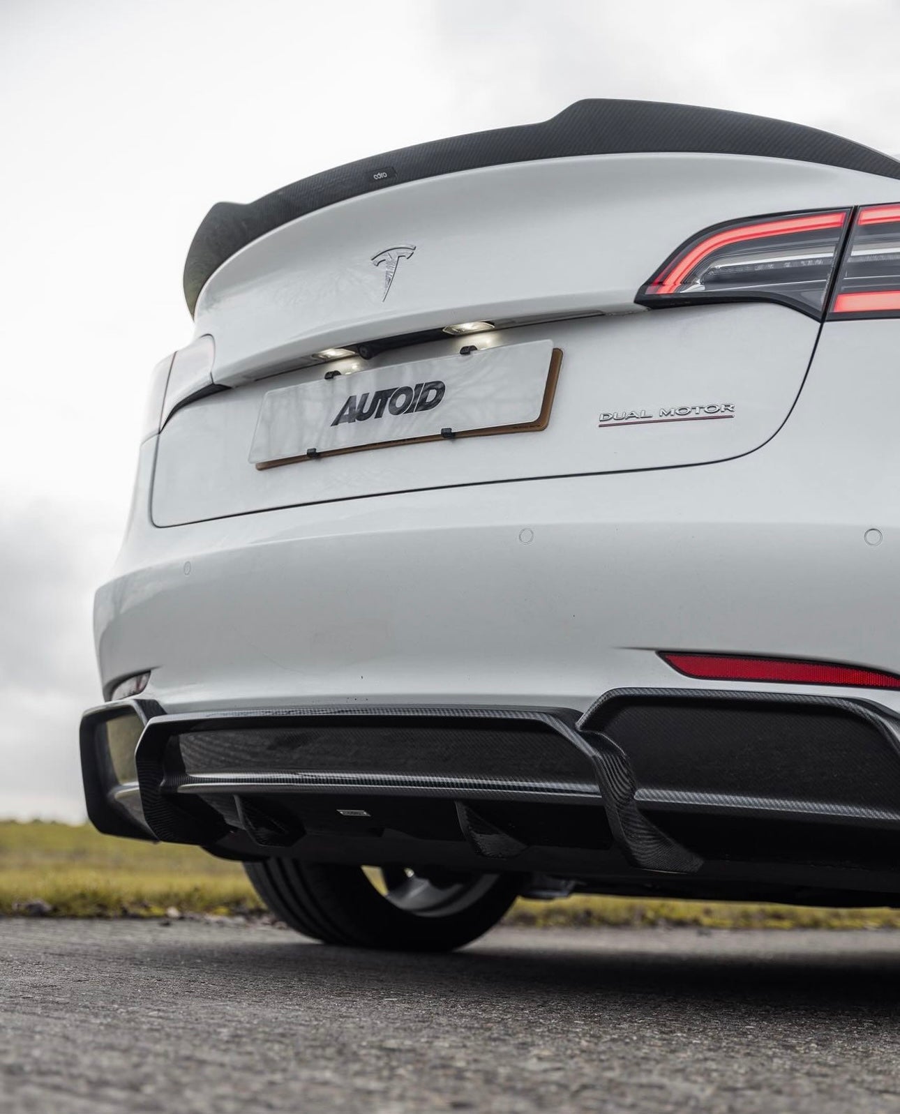 Tesla Model 3 Full Carbon Fibre V2 Body Kit by Adro (2017+)