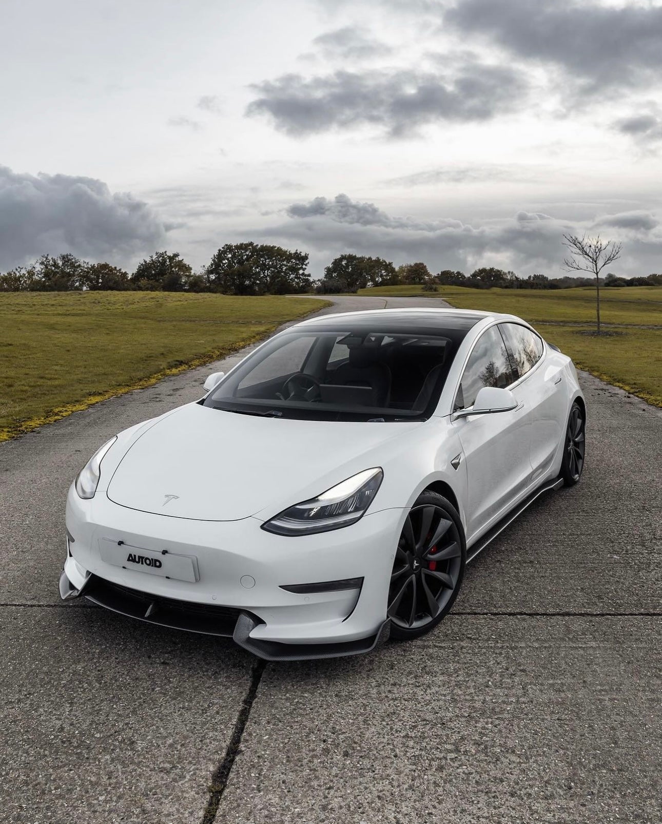Tesla Model 3 Full Carbon Fibre V2 Body Kit by Adro (2017+)