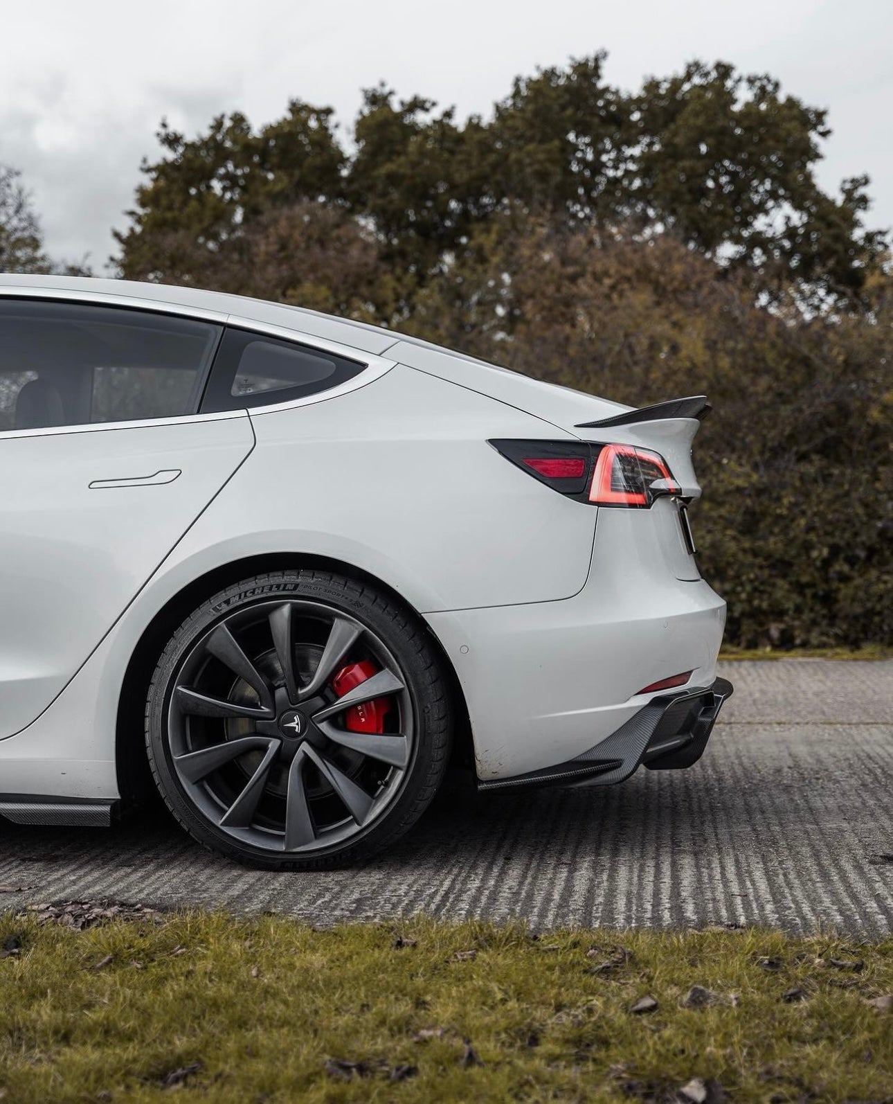 Tesla Model 3 Full Carbon Fibre V2 Body Kit by Adro (2017+)