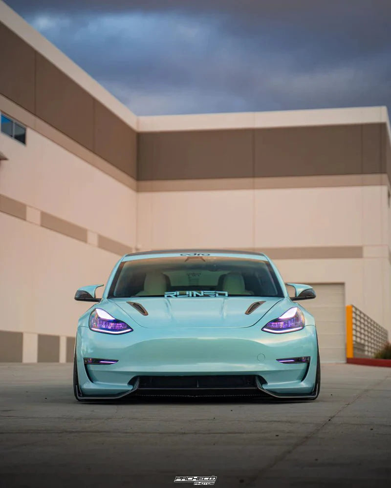 Tesla Model 3 Full Carbon Fibre V2 Body Kit by Adro (2017+)