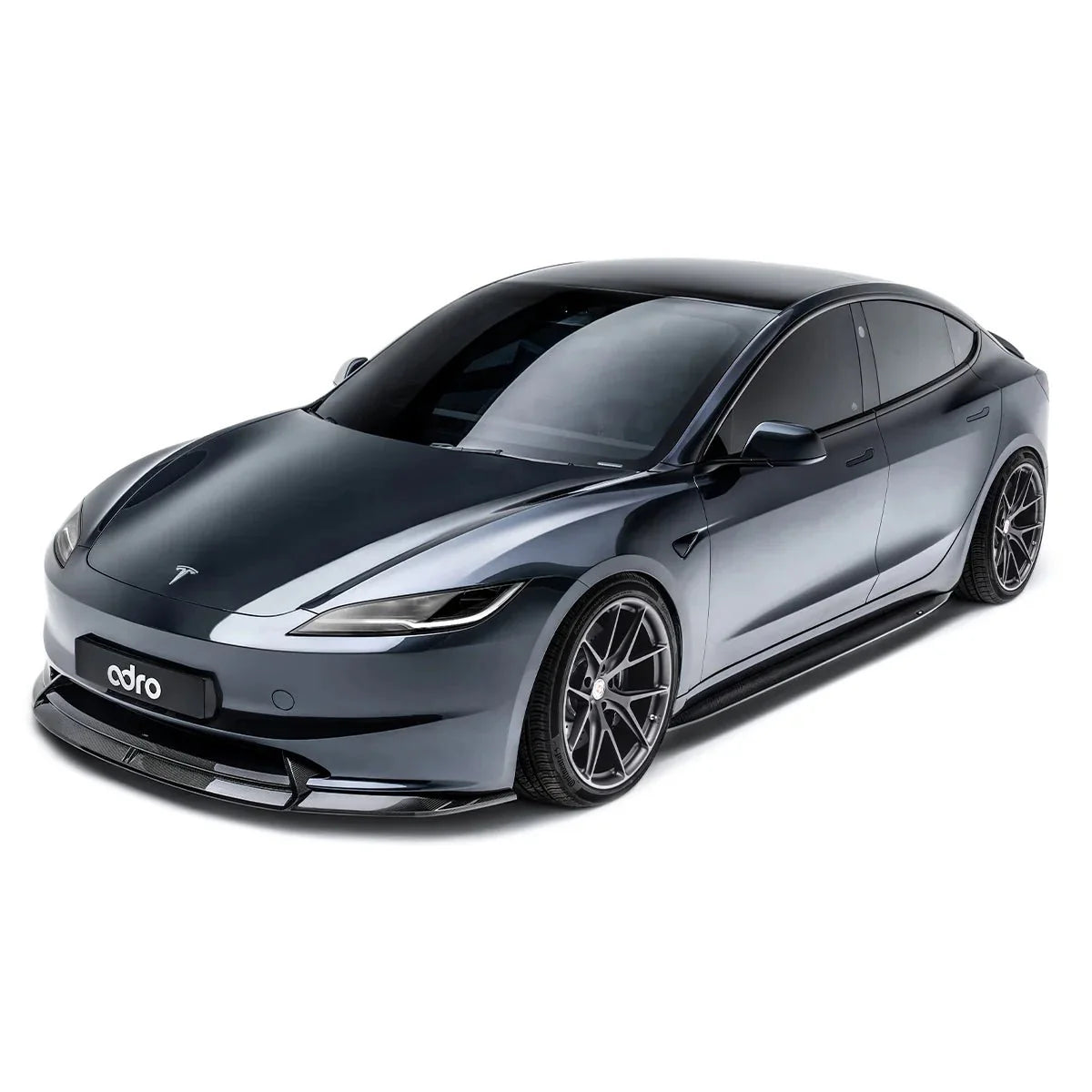 Tesla Model 3 Highland Carbon Fiber Front Lip by Adro