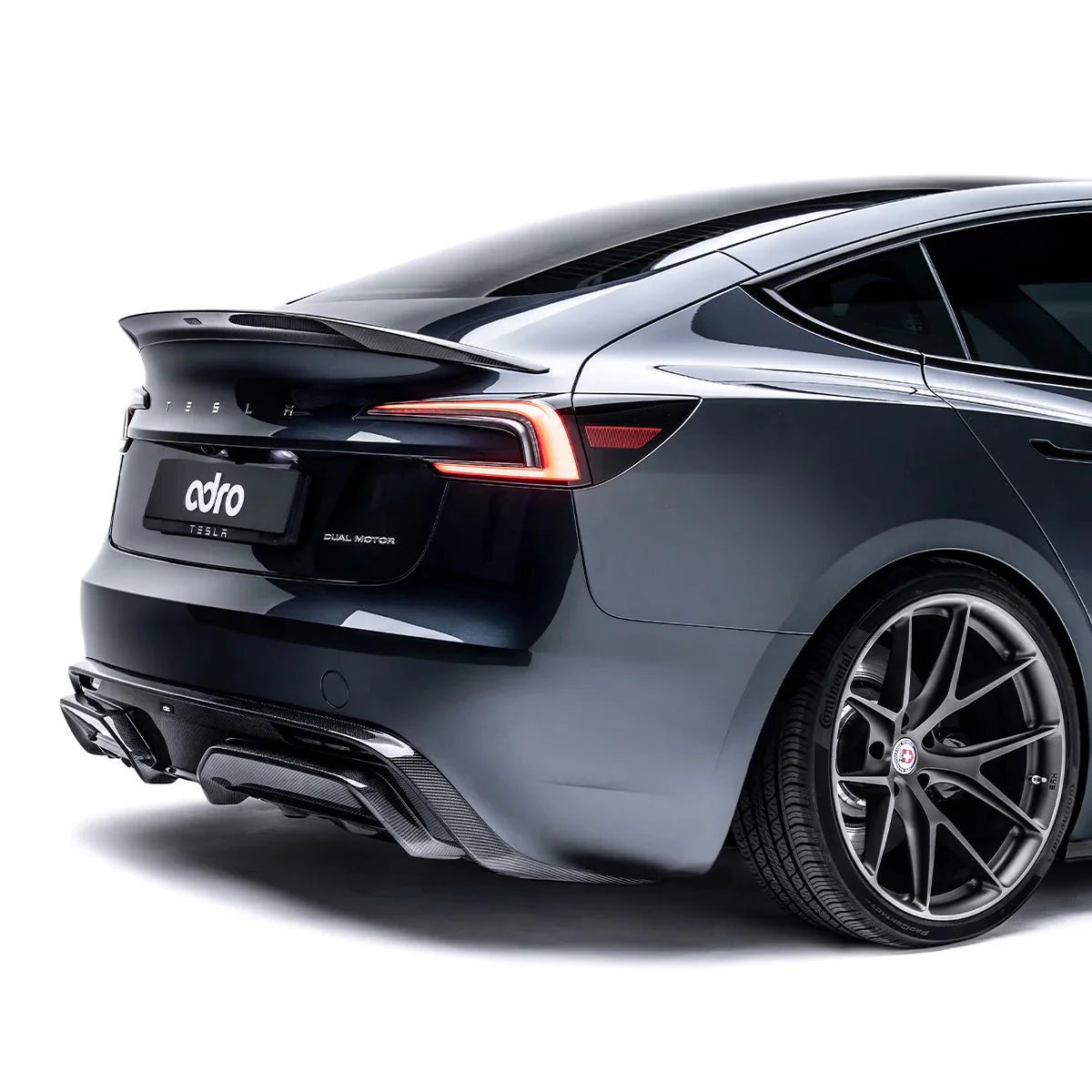 Tesla Model 3 Highland Carbon Fiber Rear Spoiler by Adro
