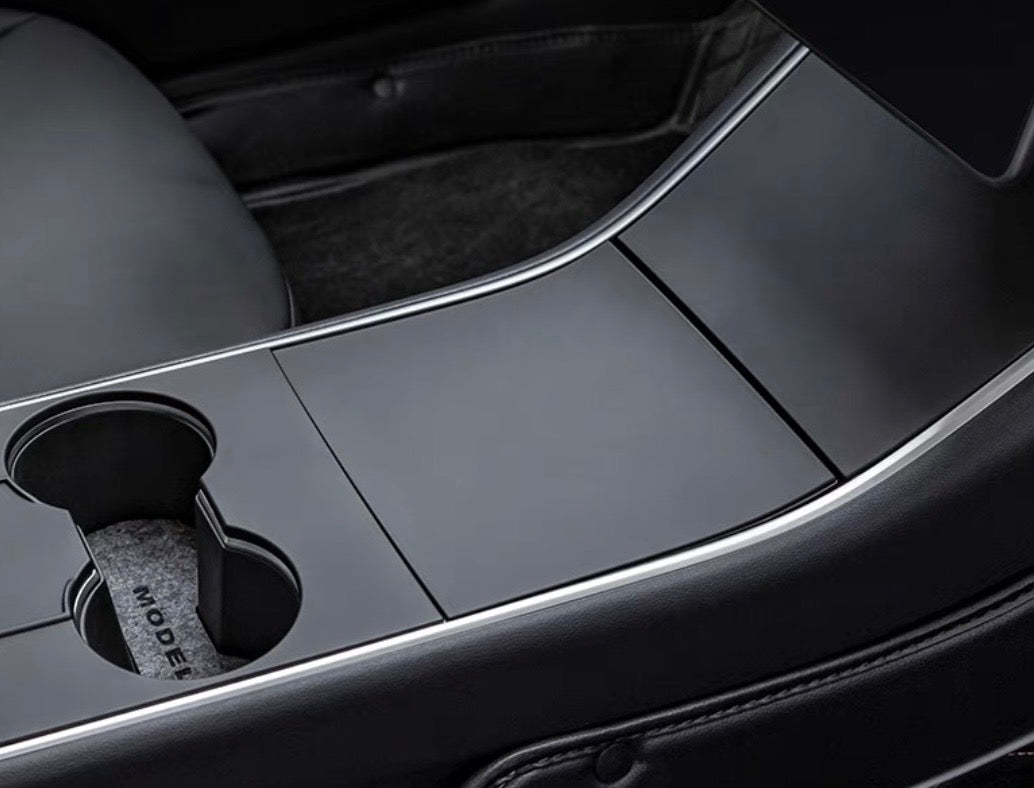 Tesla Model 3 Pre-Facelift Matte Black Interior Trim Sticker by FORM (2017-2020) FORM Industries