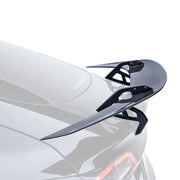 Tesla Model 3 Pre-Preg Carbon Fibre AT-S Swan Neck Rear Wing by Adro (2017+)