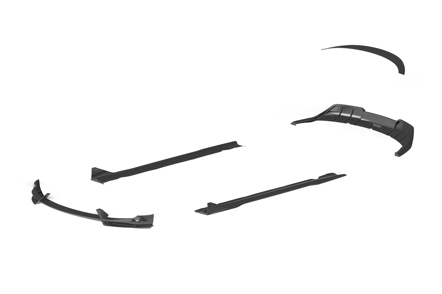Tesla Model 3 Pre-Preg Carbon Fibre Front Splitter by Adro (2017+)
