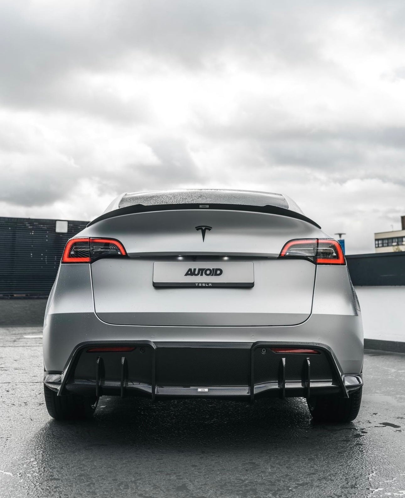 Tesla Model Y Pre-Preg Carbon Fibre Rear Diffuser by Adro (2020+)