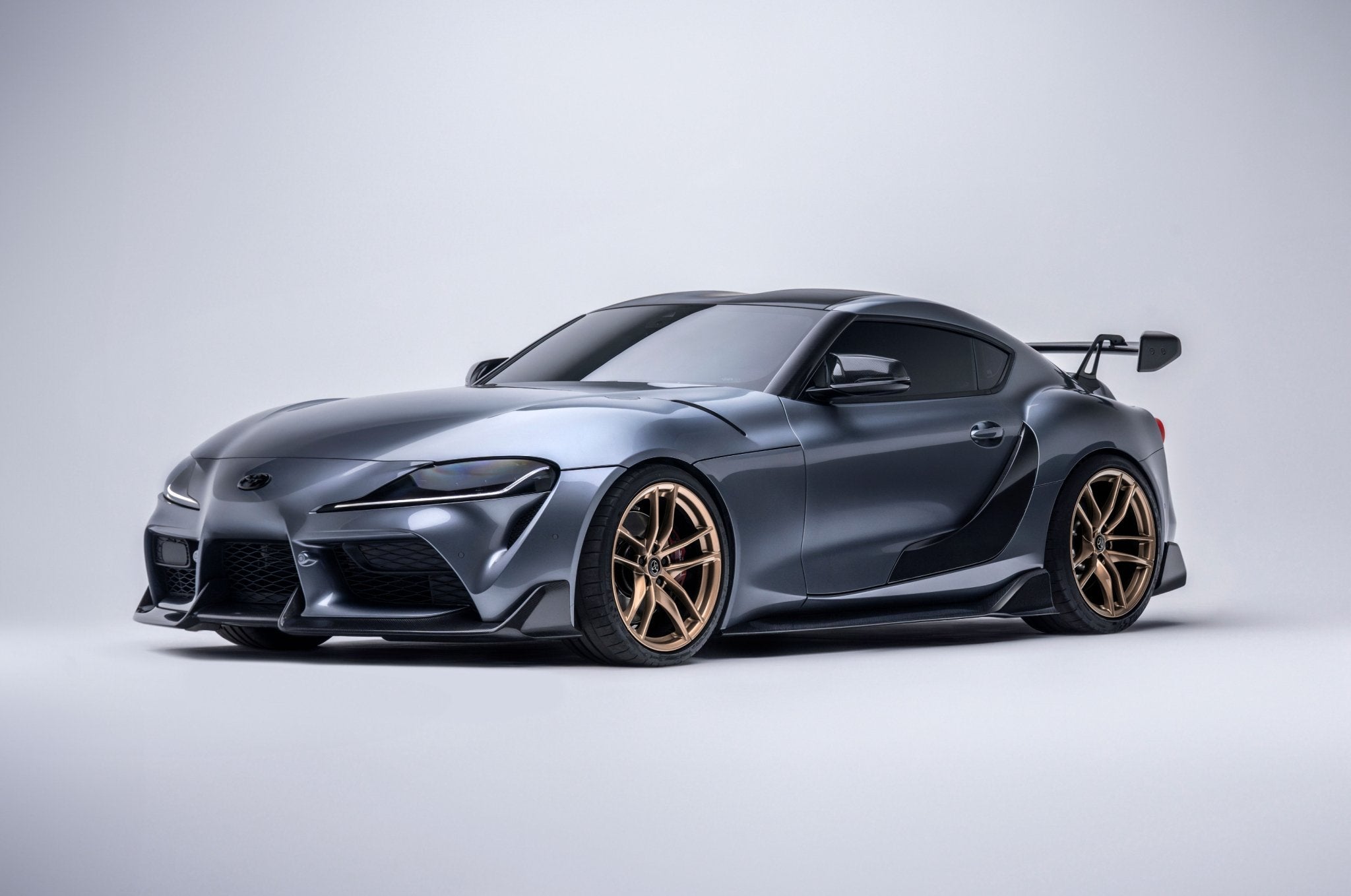 Toyota GR Supra A90 Mk5 Carbon Fibre Front Splitter by Adro (2019+)