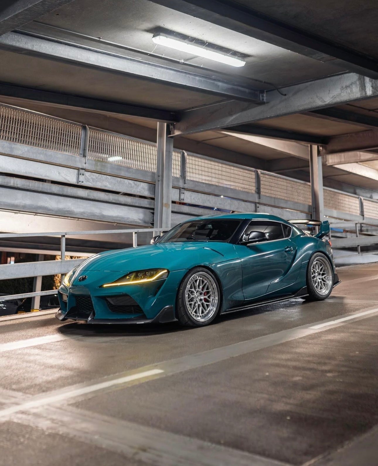 Toyota GR Supra A90 Mk5 Carbon Fibre Front Splitter by Adro (2019+)