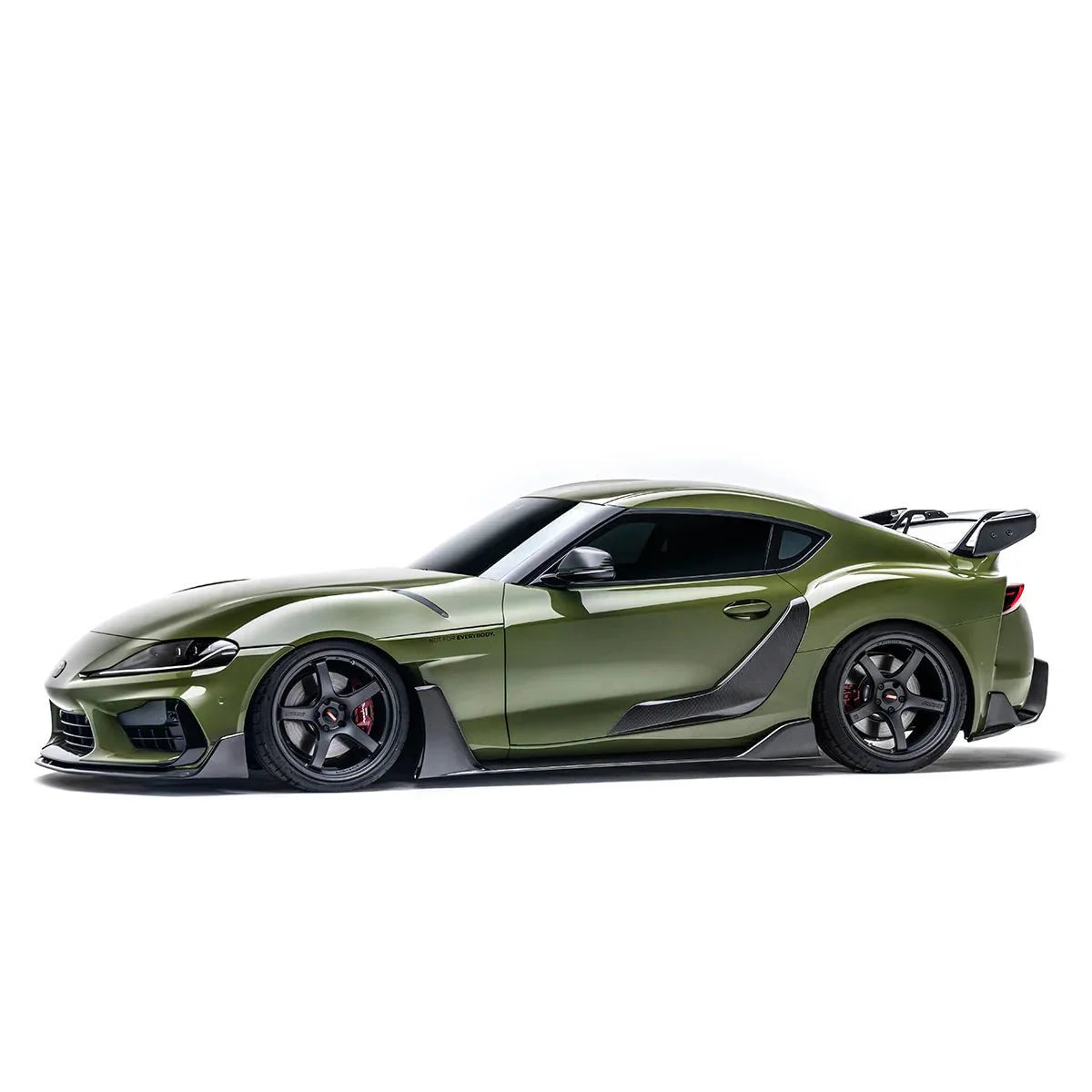 Toyota GR Supra A90 Mk5 Carbon Fibre Integrated Fender Panel Side Skirts V2 by Adro (2019+)