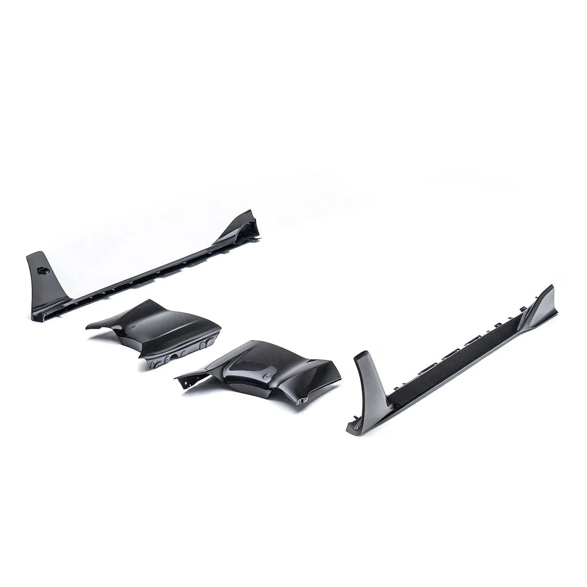 Toyota GR Supra A90 Mk5 Carbon Fibre Integrated Fender Panel Side Skirts V2 by Adro (2019+)