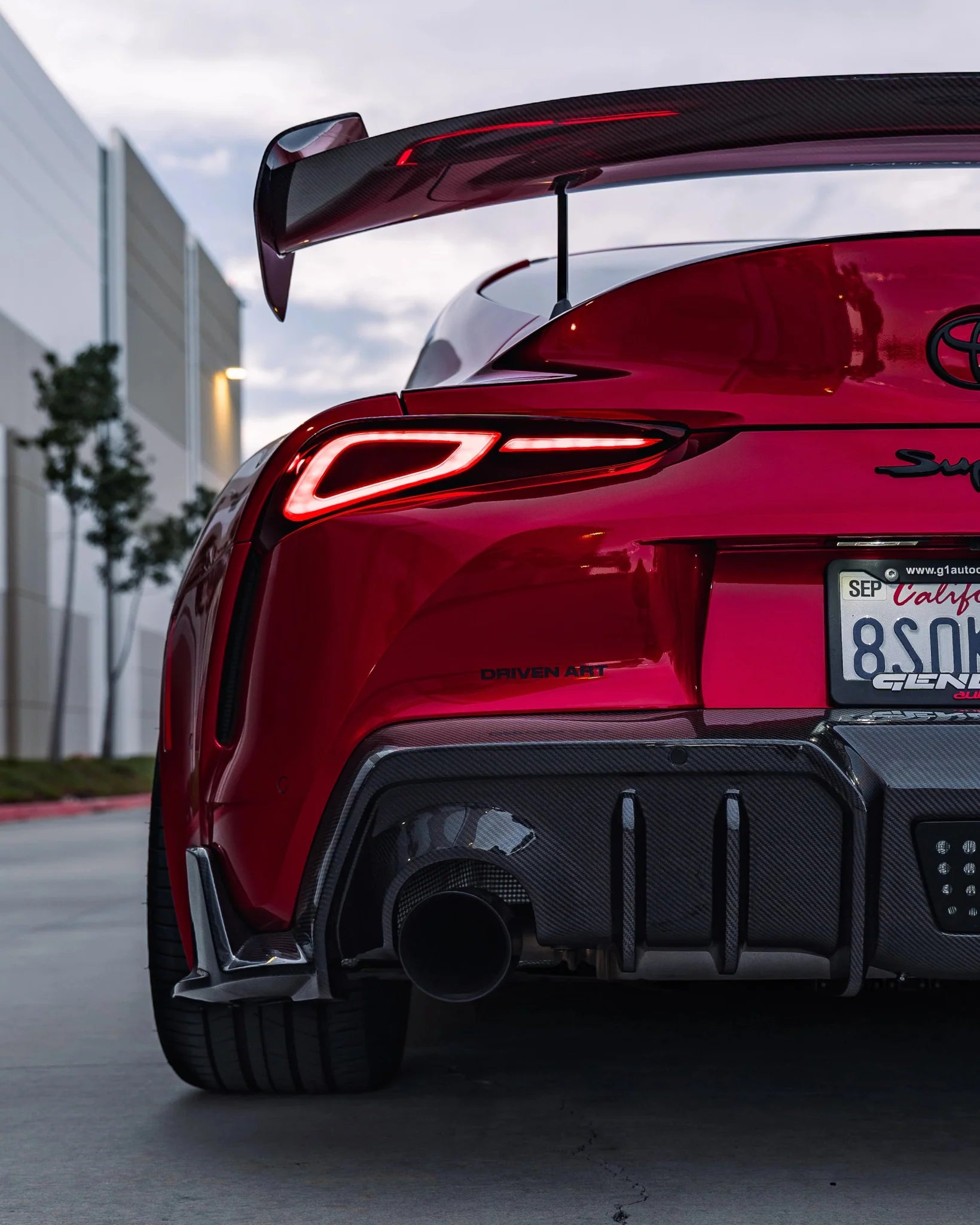 Toyota GR Supra A90 Mk5 Carbon Fibre Rear Diffuser by Adro (2019+)