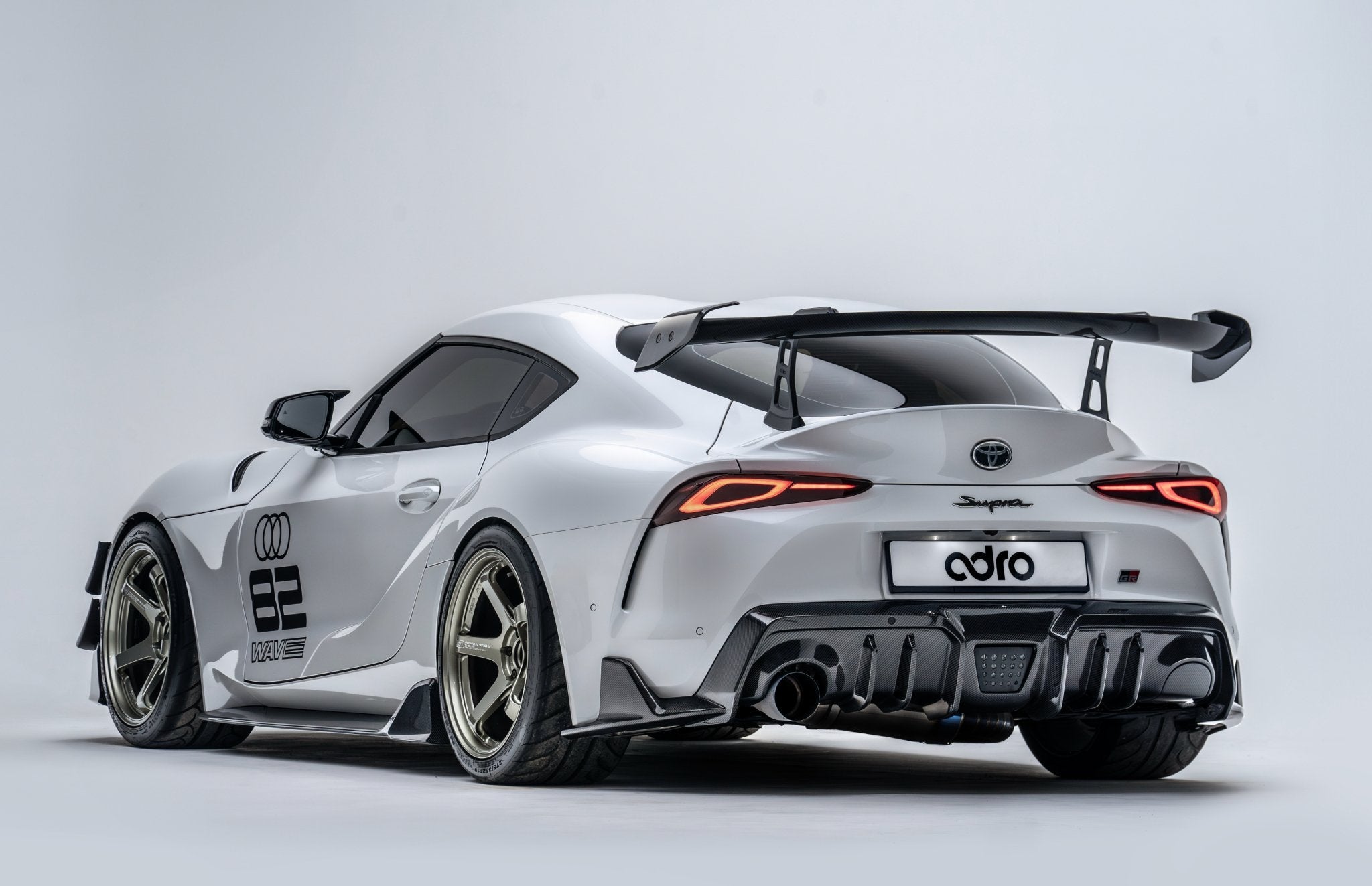 Toyota GR Supra A90 Mk5 Carbon Fibre Rear Diffuser by Adro (2019+)