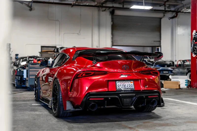 Toyota GR Supra A90 Mk5 Carbon Fibre Rear Winglets by Adro (2019+)