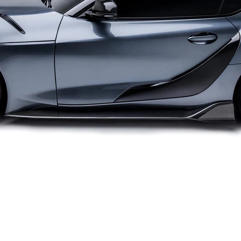 Toyota GR Supra A90 Mk5 Carbon Fibre Side Skirts by Adro (2019+)