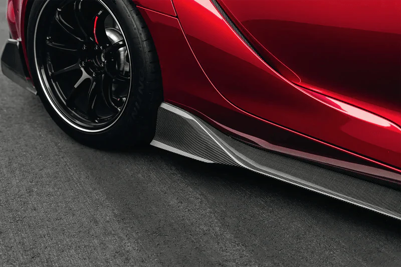 Toyota GR Supra A90 Mk5 Carbon Fibre Side Skirts by Adro (2019+)