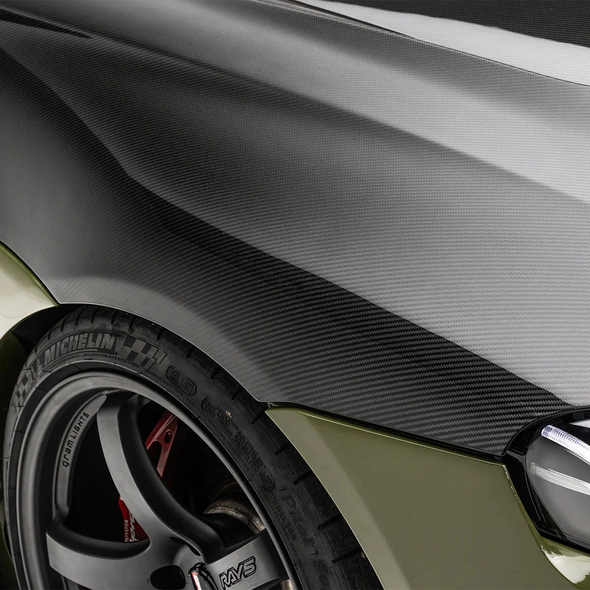 Toyota GR Supra Mk5 Carbon Fibre Front Bonnet Hood by Adro (2019+)
