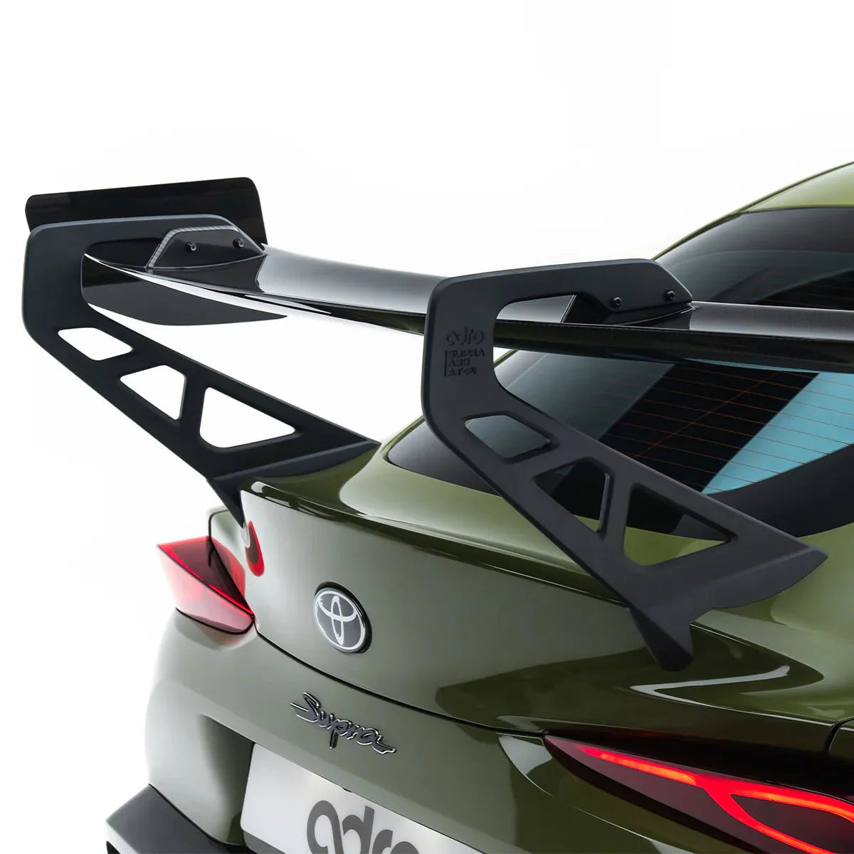 Toyota GR Supra Mk5 Pre-Preg Carbon Fibre AT-P1 Swan Neck Rear Wing by Adro (2019+)