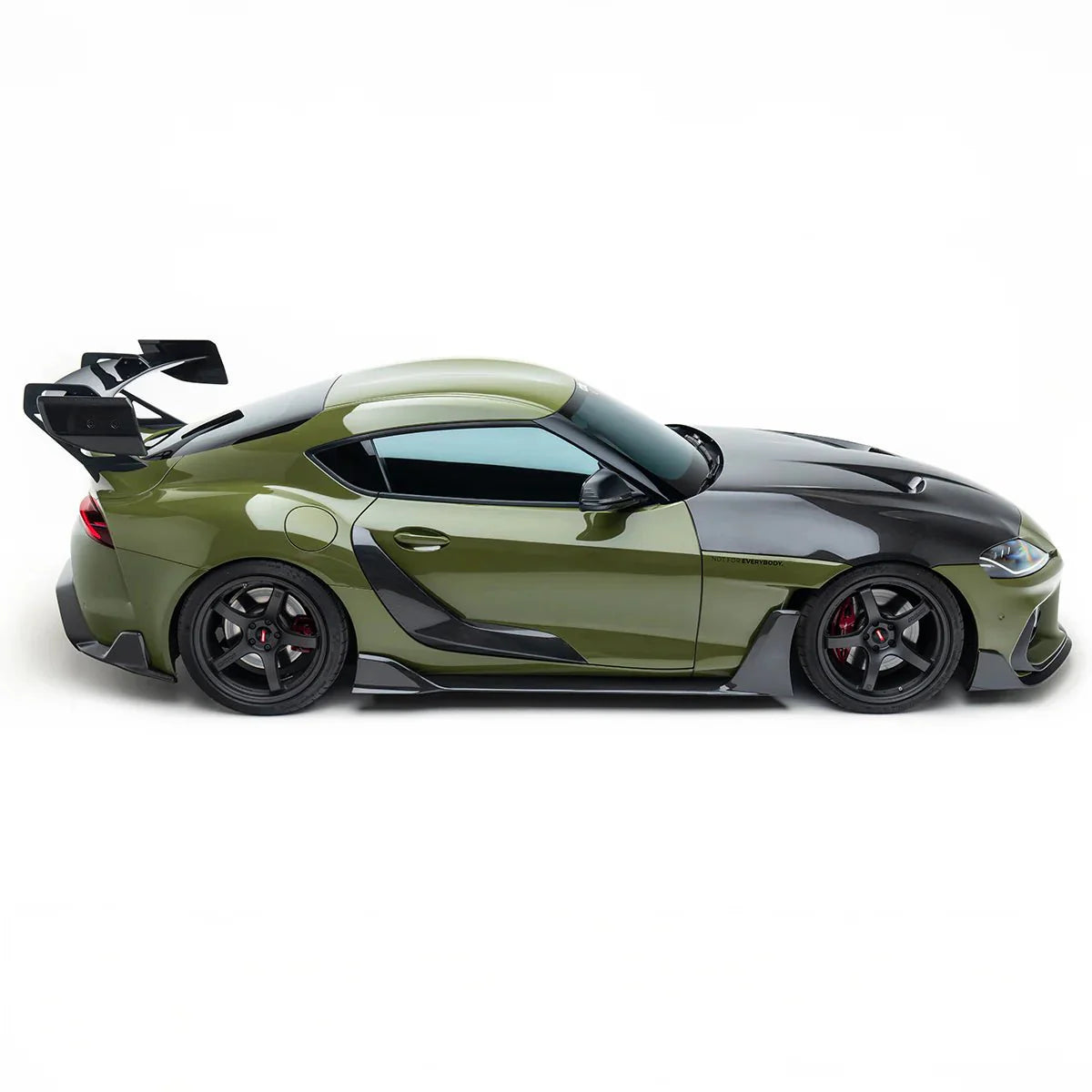 Toyota GR Supra Mk5 Pre-Preg Carbon Fibre AT-P1 Swan Neck Rear Wing by Adro (2019+)
