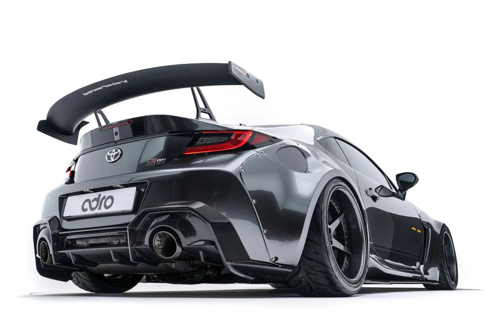 Toyota GR86 & Subaru BRZ Pre-Preg Carbon Fibre Swan Neck AT-R Rear Wing by Adro (2022+)
