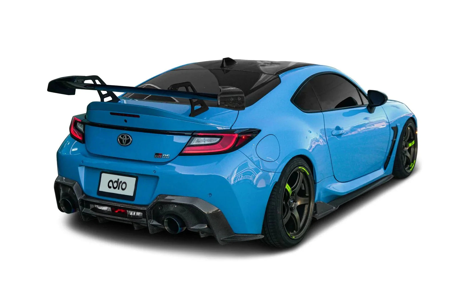 Toyota GR86 & Subaru BRZ Pre-Preg Carbon Fibre Swan Neck AT-R Rear Wing by Adro (2022+)