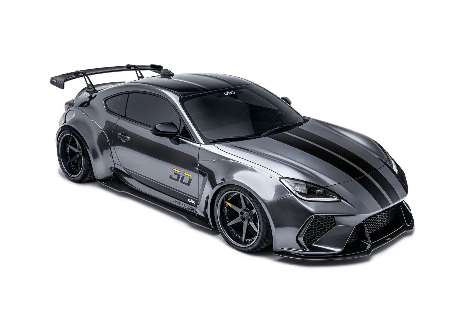 Toyota GR86 & Subaru BRZ Pre-Preg Carbon Fibre Swan Neck AT-R Rear Wing by Adro (2022+)