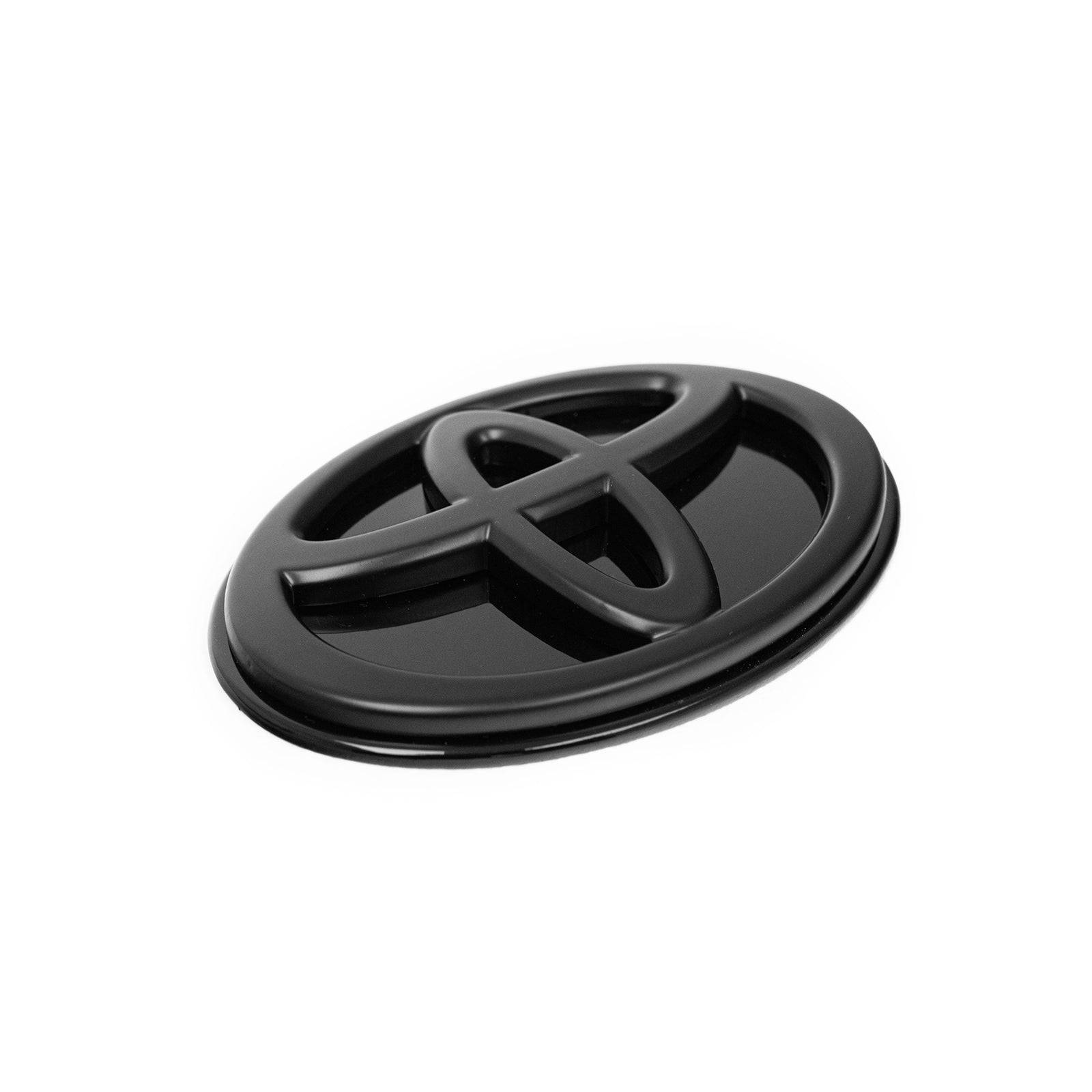 Toyota Supra A90 Mk5 Front & Rear Satin Black Emblem Badges by FORM (2019+) FORM Industries