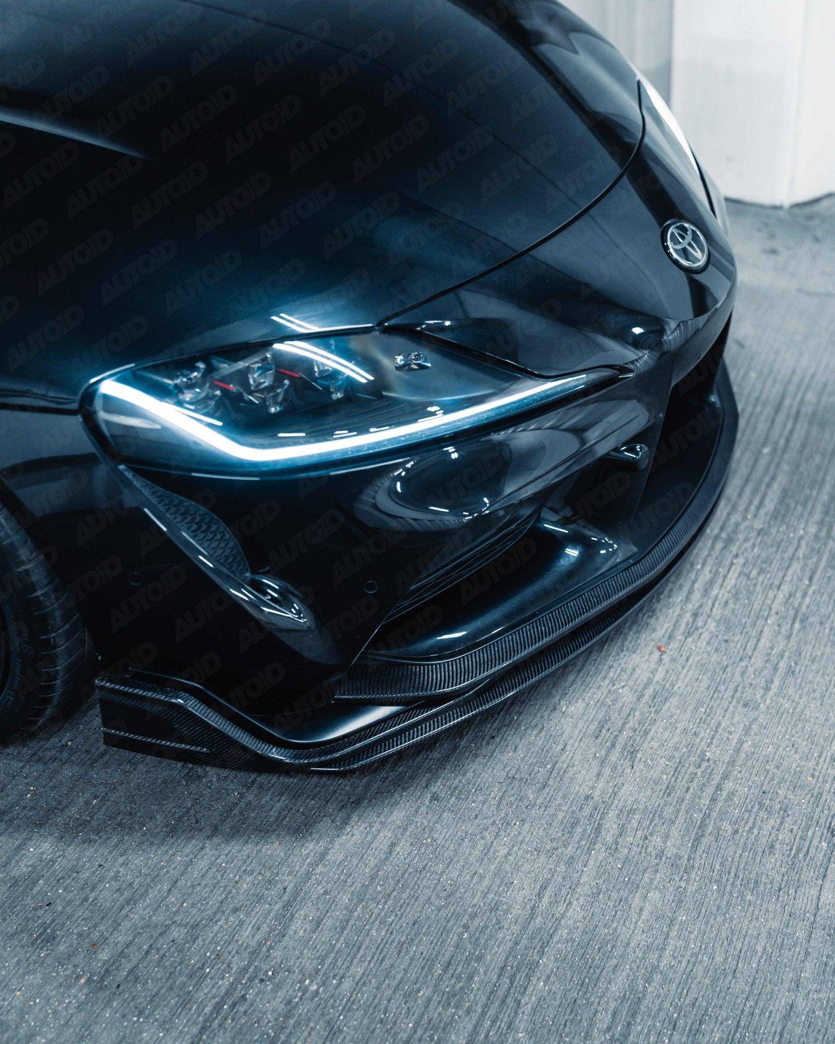 Toyota Supra Mk5 Carbon Fibre ID-01 Front Splitter by FORM (2019+) FORM Industries