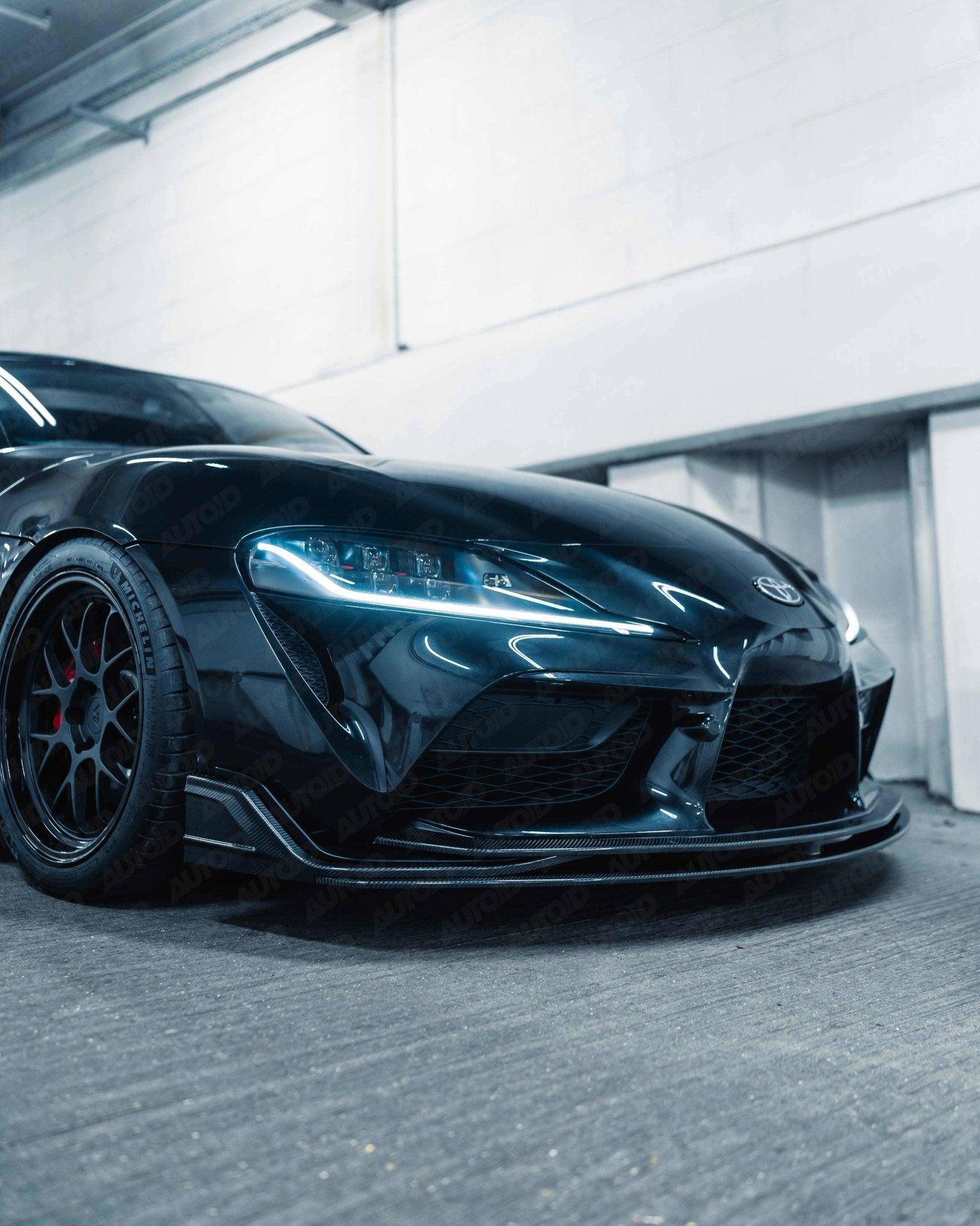 Toyota Supra Mk5 Carbon Fibre ID-01 Front Splitter by FORM (2019+) FORM Industries
