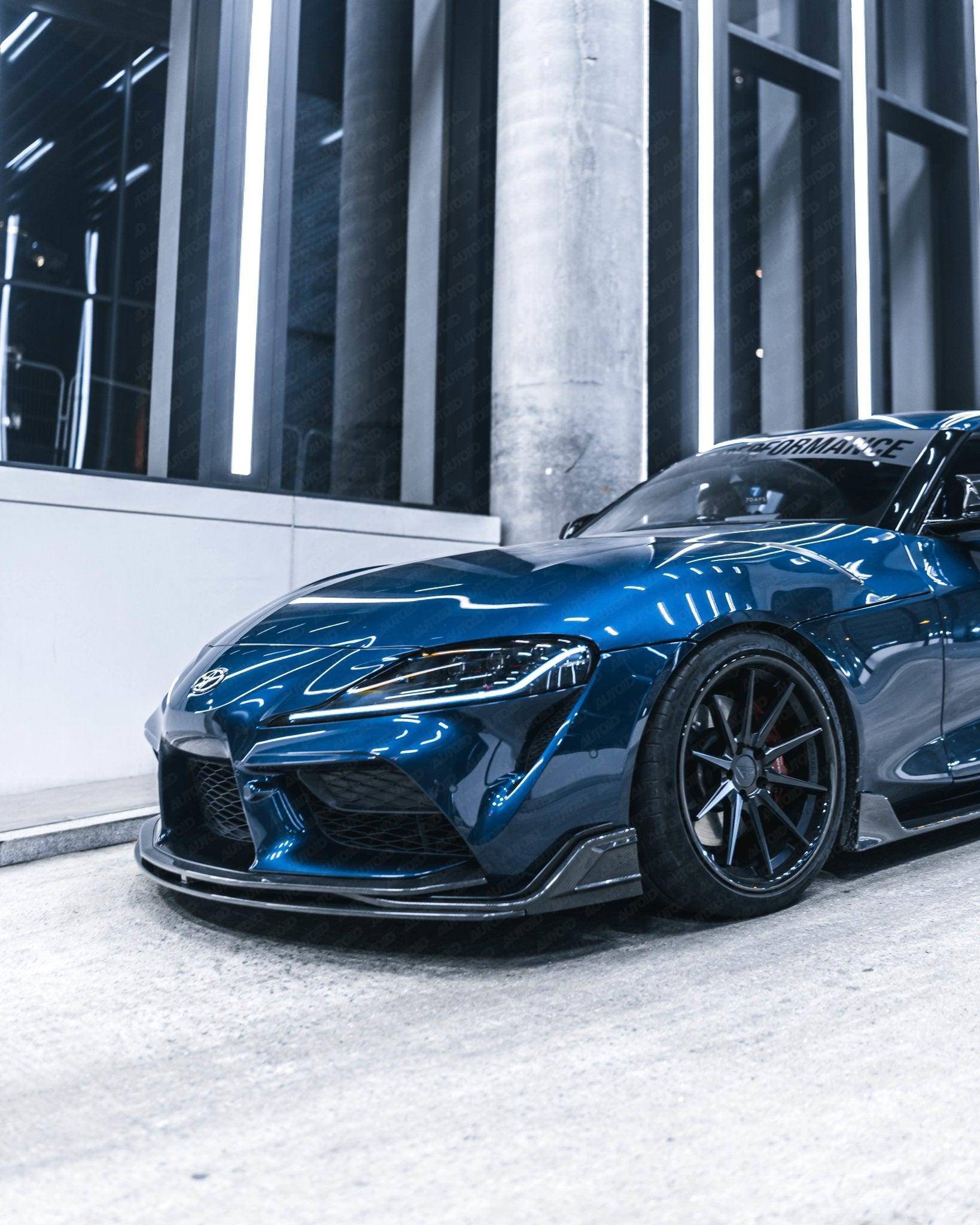Toyota Supra Mk5 Carbon Fibre ID-01 Front Splitter by FORM (2019+) FORM Industries