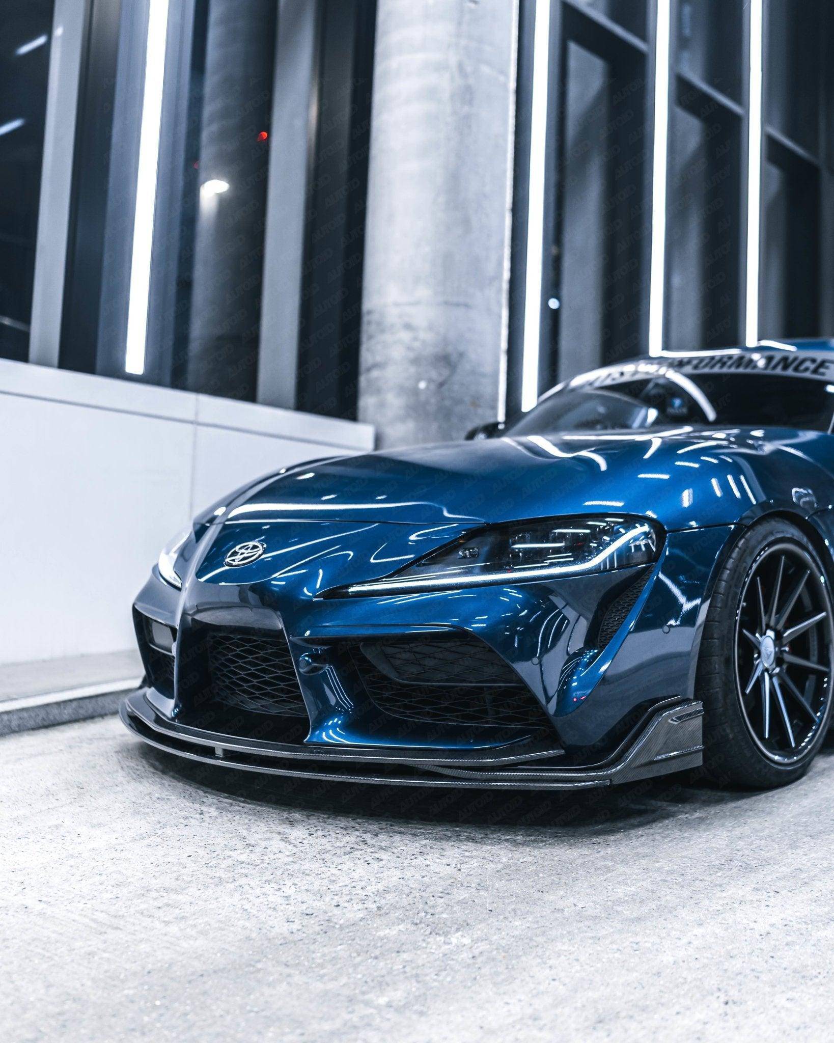 Toyota Supra Mk5 Carbon Fibre ID-01 Front Splitter by FORM (2019+) FORM Industries