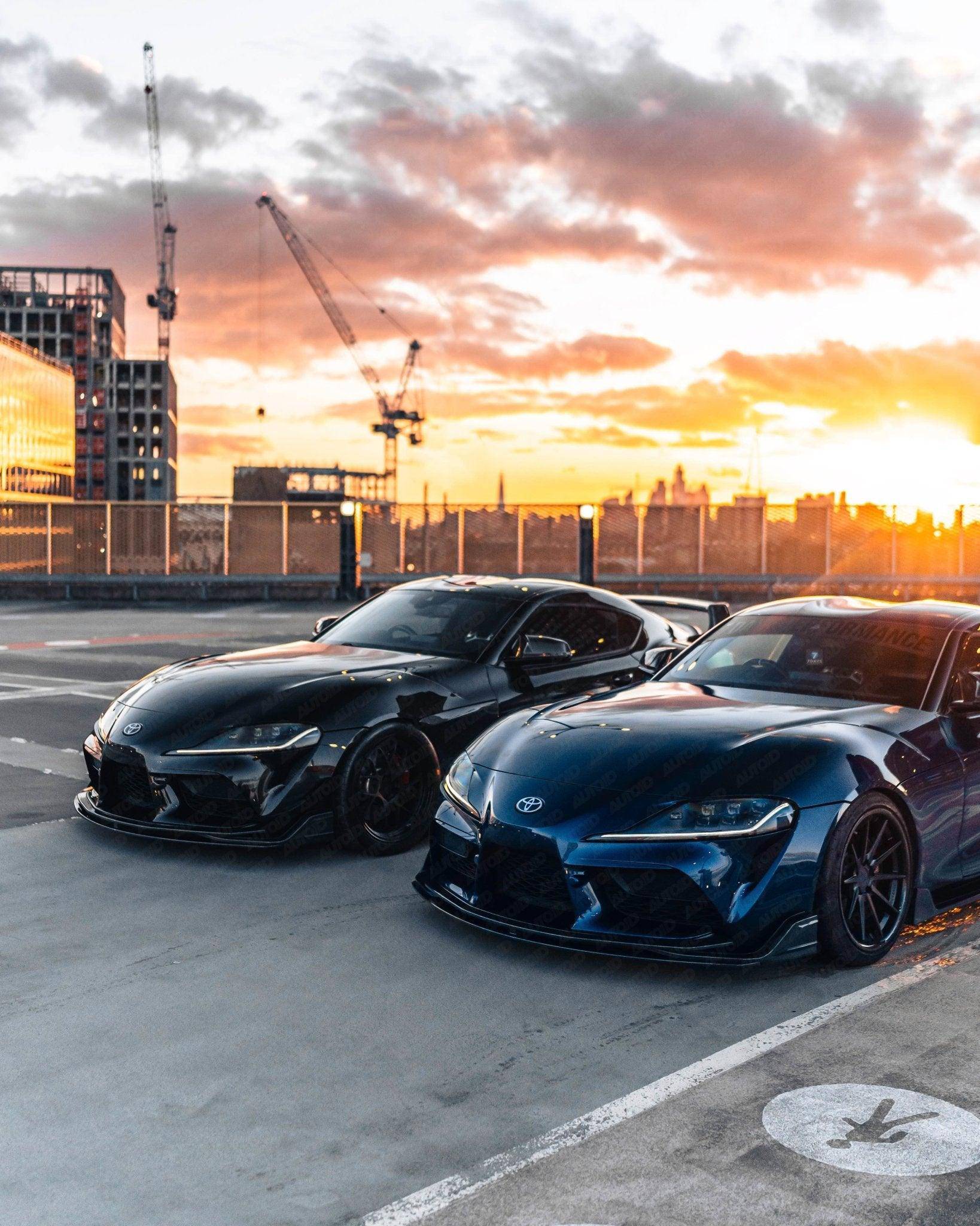 Toyota Supra Mk5 Carbon Fibre ID-01 Front Splitter by FORM (2019+) FORM Industries