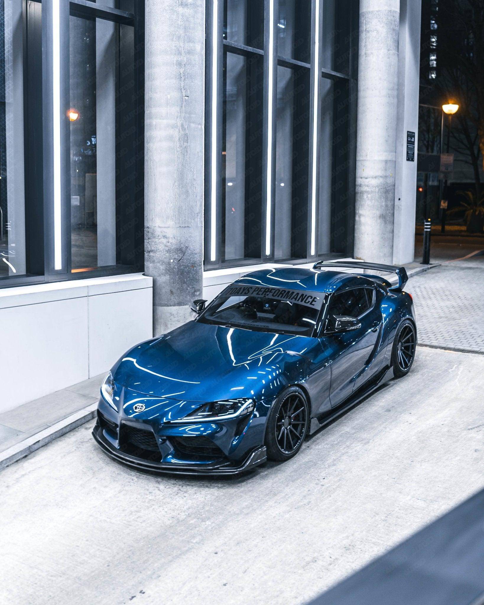 Toyota Supra Mk5 Carbon Fibre ID-01 Front Splitter by FORM (2019+) FORM Industries