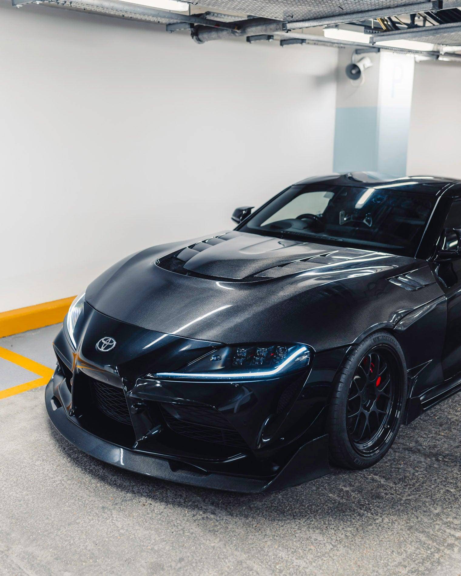 Toyota Supra Mk5 Carbon Fibre ID-23 Front Splitter by FORM (2019+) FORM Industries