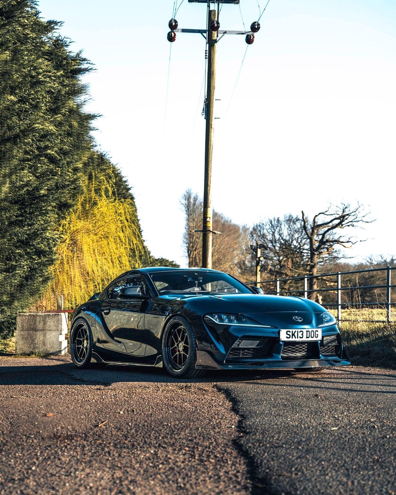 Toyota Supra Mk5 Carbon Fibre ID-23 Front Splitter by FORM (2019+) FORM Industries