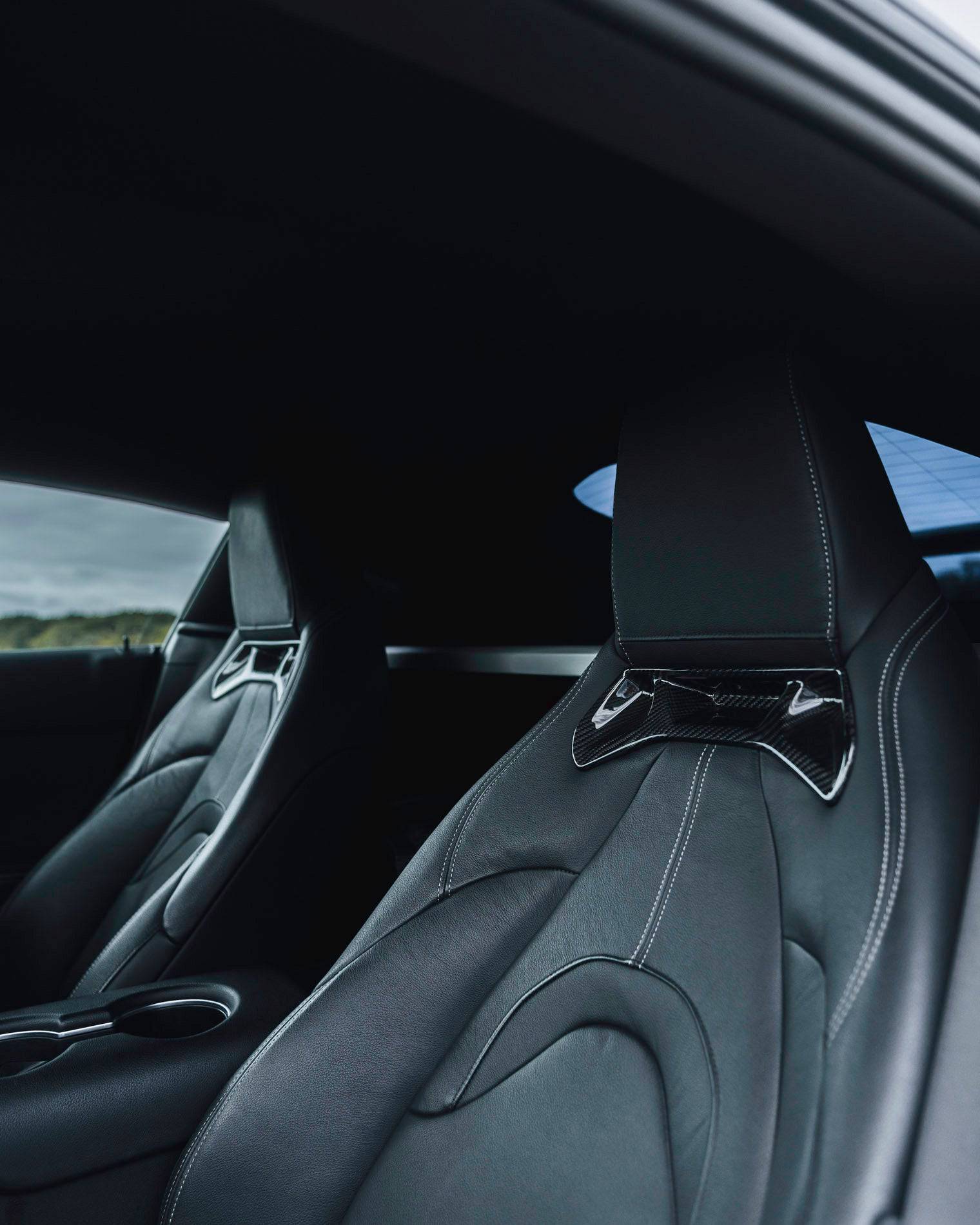 Toyota Supra Pre-Preg Carbon Fibre Seat Insert Trims by FORM (2019+, J29) FORM Industries