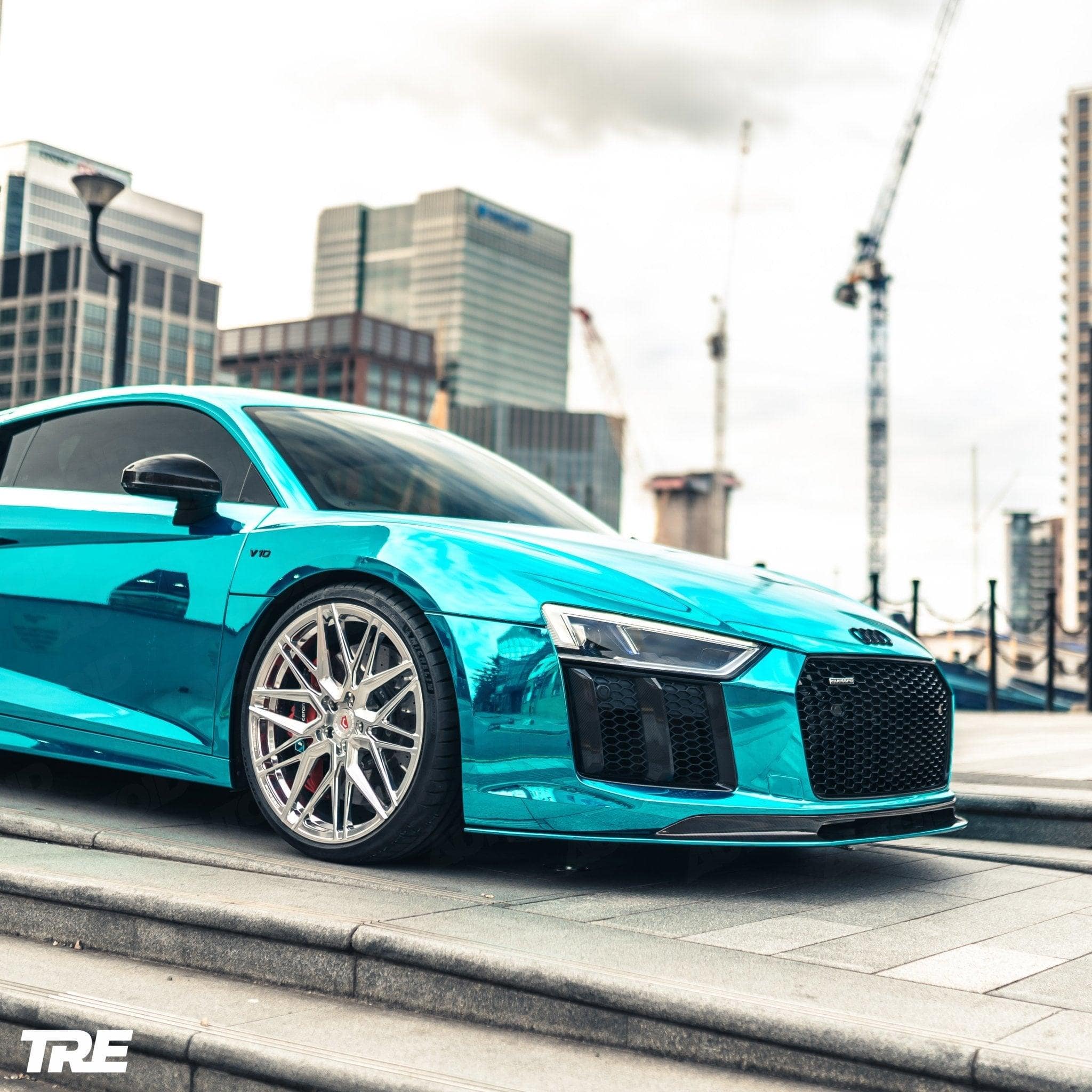 FORM Pre-Preg Carbon Fibre Competition Front Splitter for Audi R8 by FORM (2015+, 4S) FORM Industries