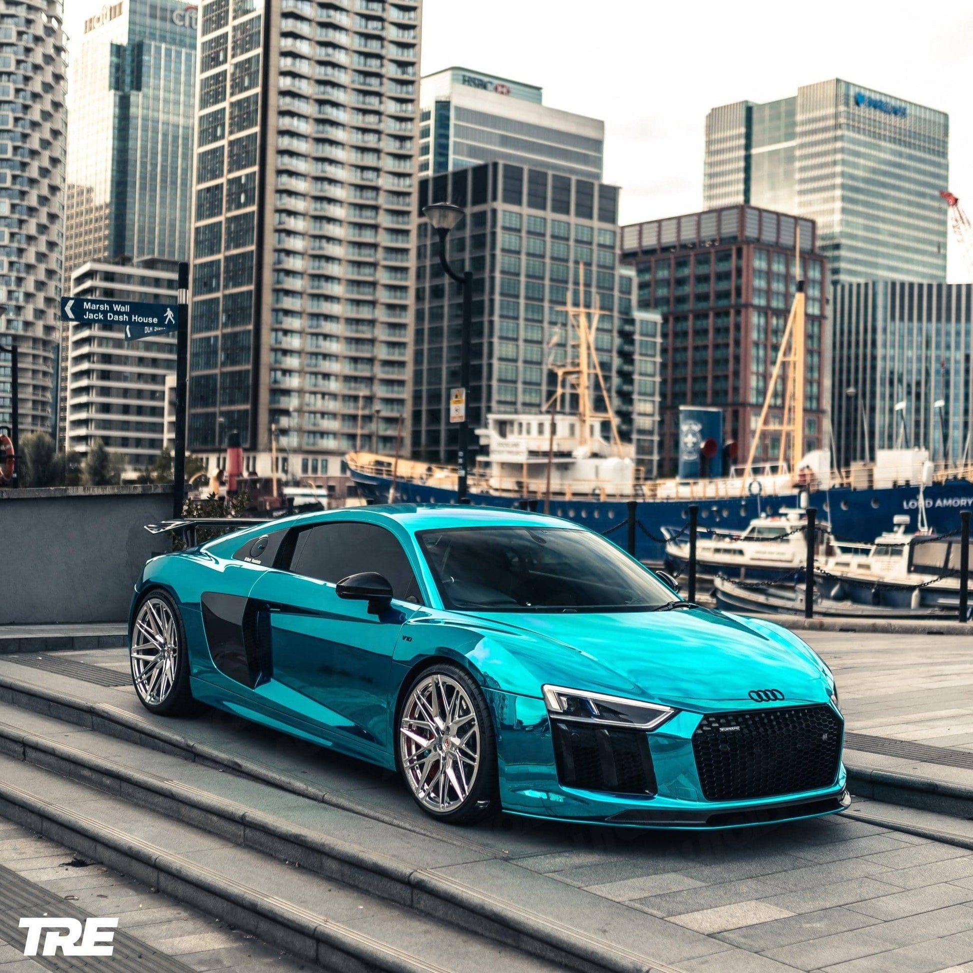FORM Pre-Preg Carbon Fibre Competition Front Splitter for Audi R8 by FORM (2015+, 4S) FORM Industries