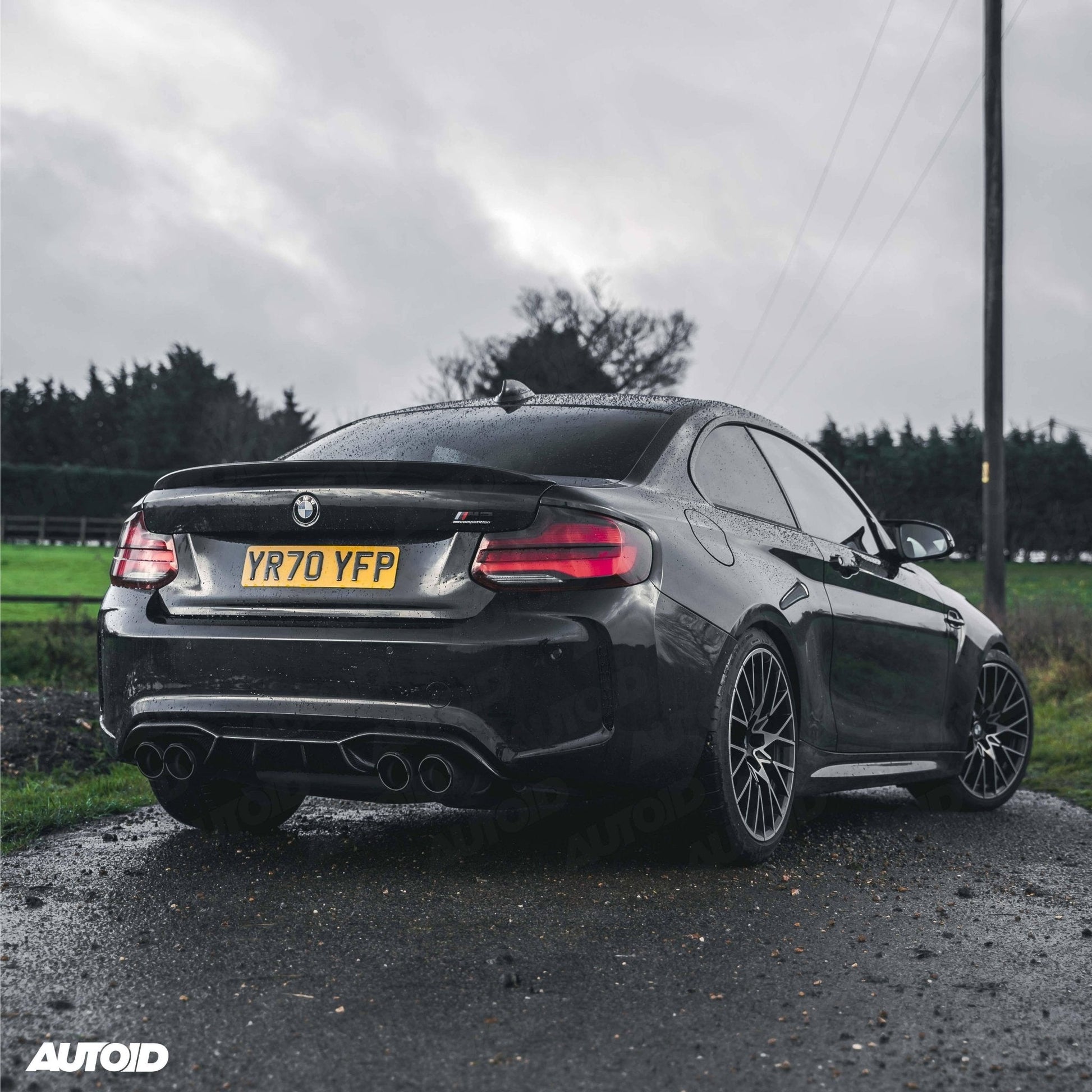 BMW M2 & M2 Competition F87 Pre-preg Carbon Fibre Competition Rear Diffuser by FORM (2015-2021) FORM Industries