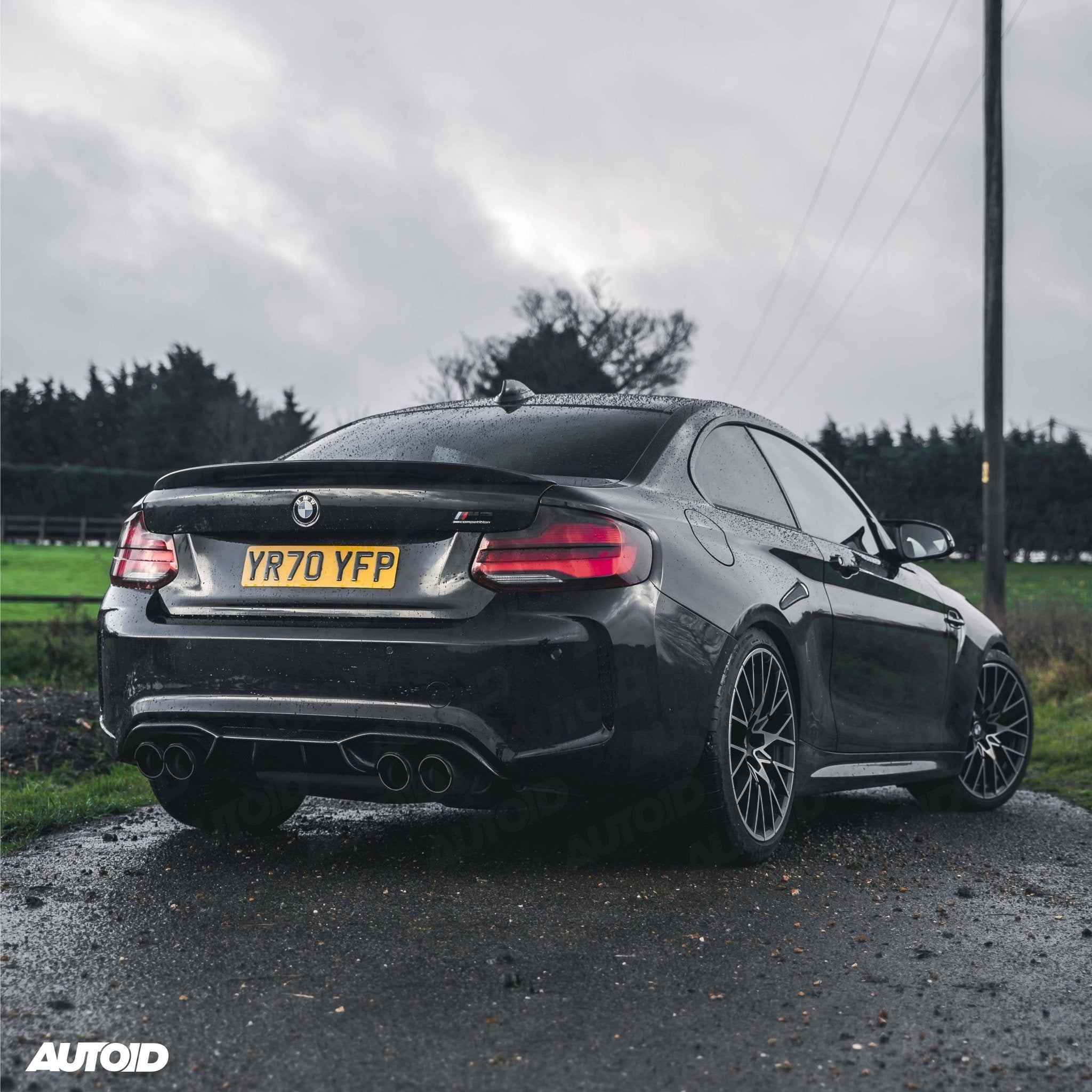 BMW M2 & M2 Competition F87 Pre-preg Carbon Fibre Competition Rear Diffuser by FORM (2015-2021) FORM Industries