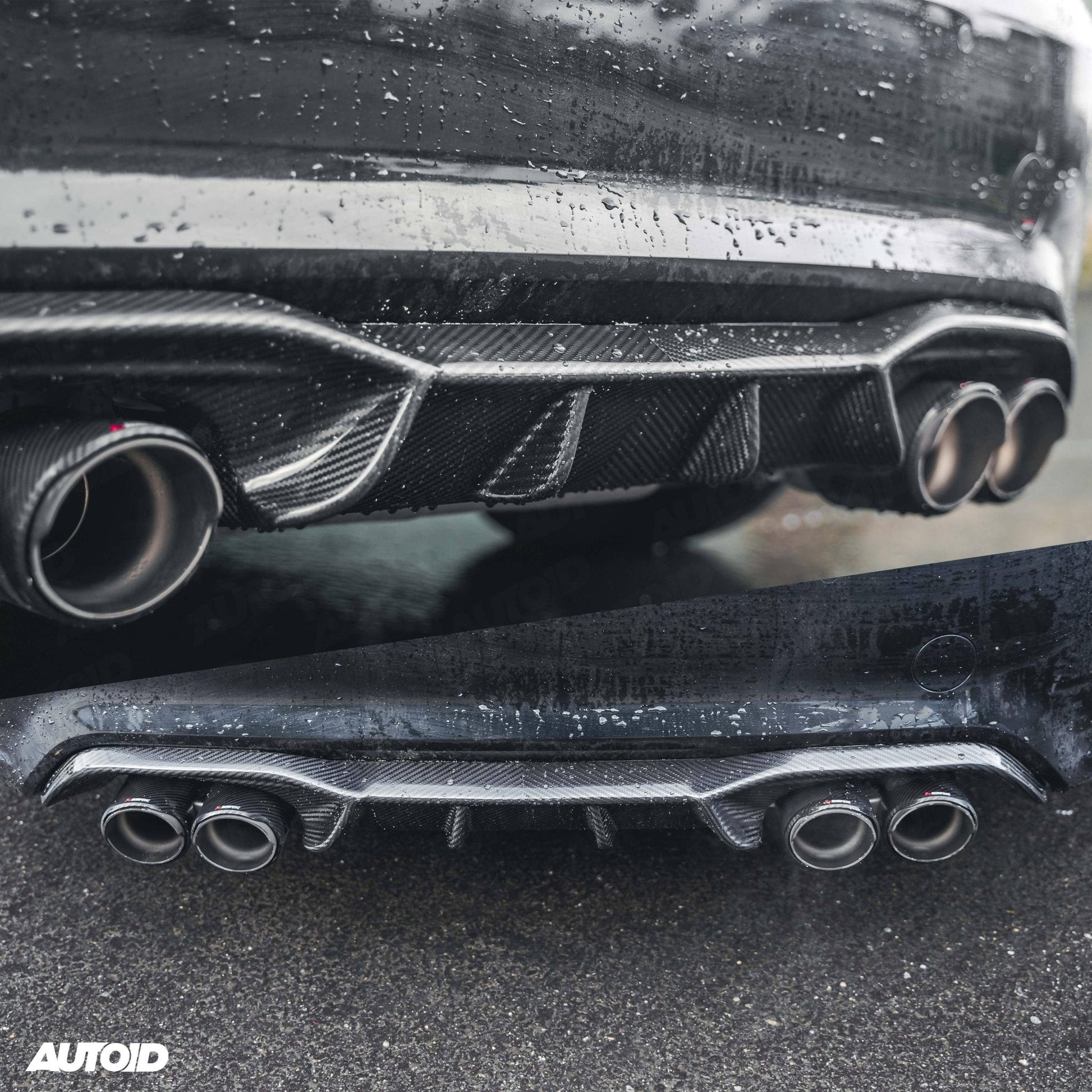 BMW M2 & M2 Competition F87 Pre-preg Carbon Fibre Competition Rear Diffuser by FORM (2015-2021) FORM Industries