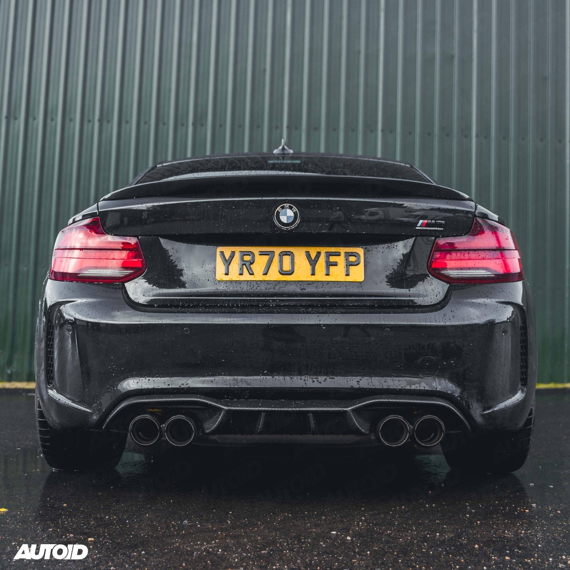 BMW M2 & M2 Competition F87 Pre-preg Carbon Fibre Competition Rear Diffuser by FORM (2015-2021) FORM Industries
