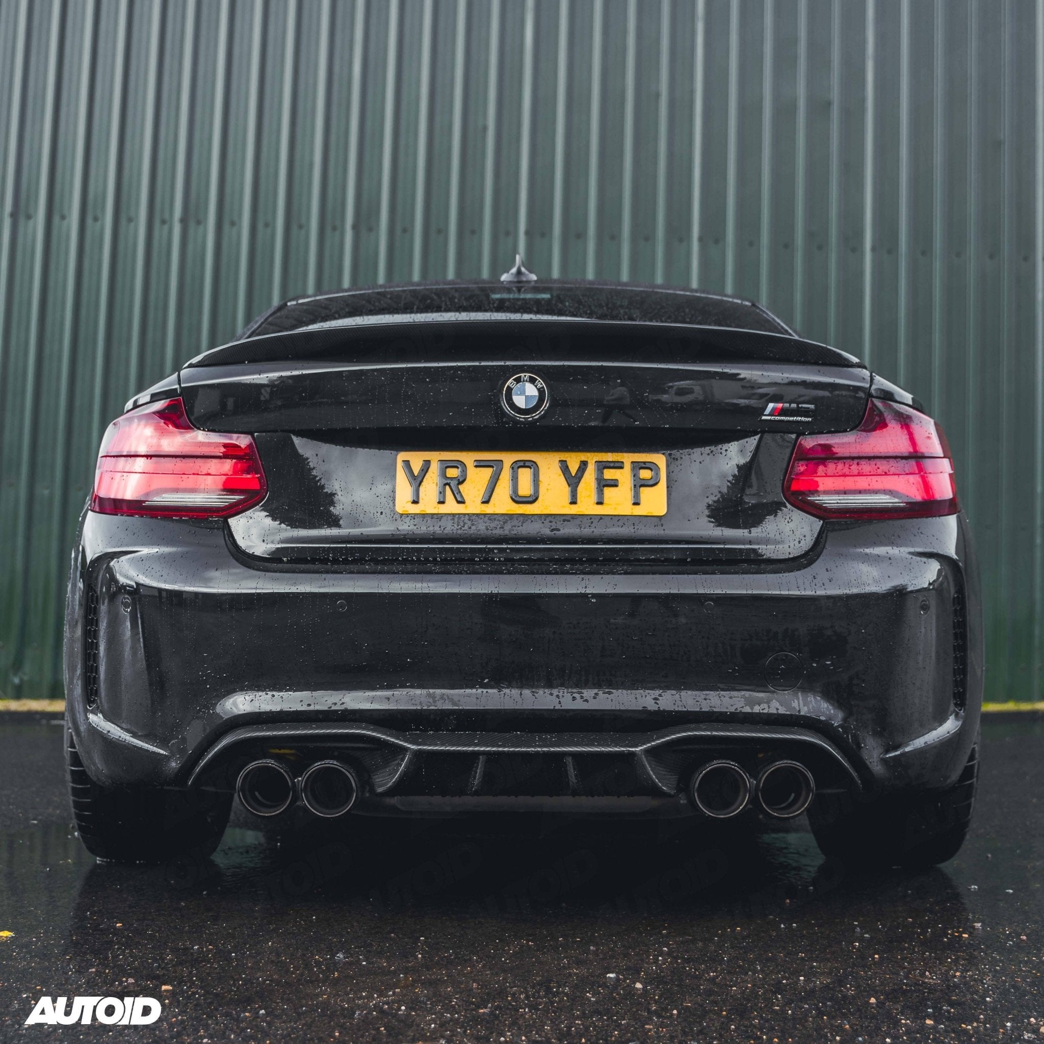 BMW M2 & M2 Competition F87 Pre-preg Carbon Fibre Competition Rear Diffuser by FORM (2015-2021) FORM Industries
