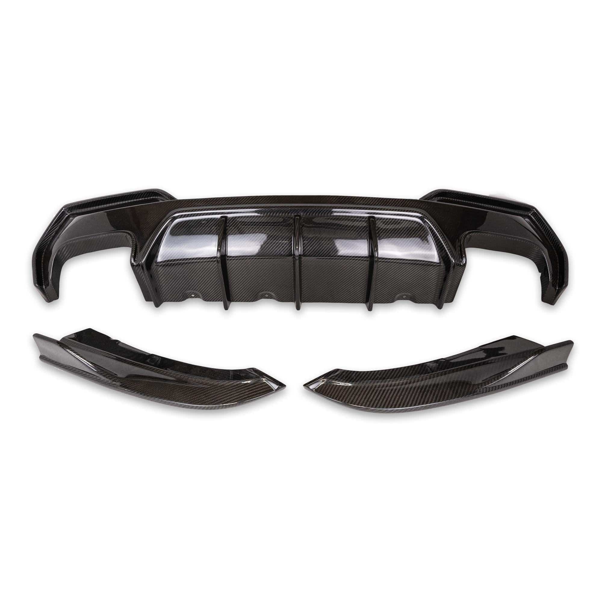 BMW 4 Series G22 G23 Pre-Preg Carbon Fibre Competition Rear Diffuser Set by FORM (2020+) FORM Industries