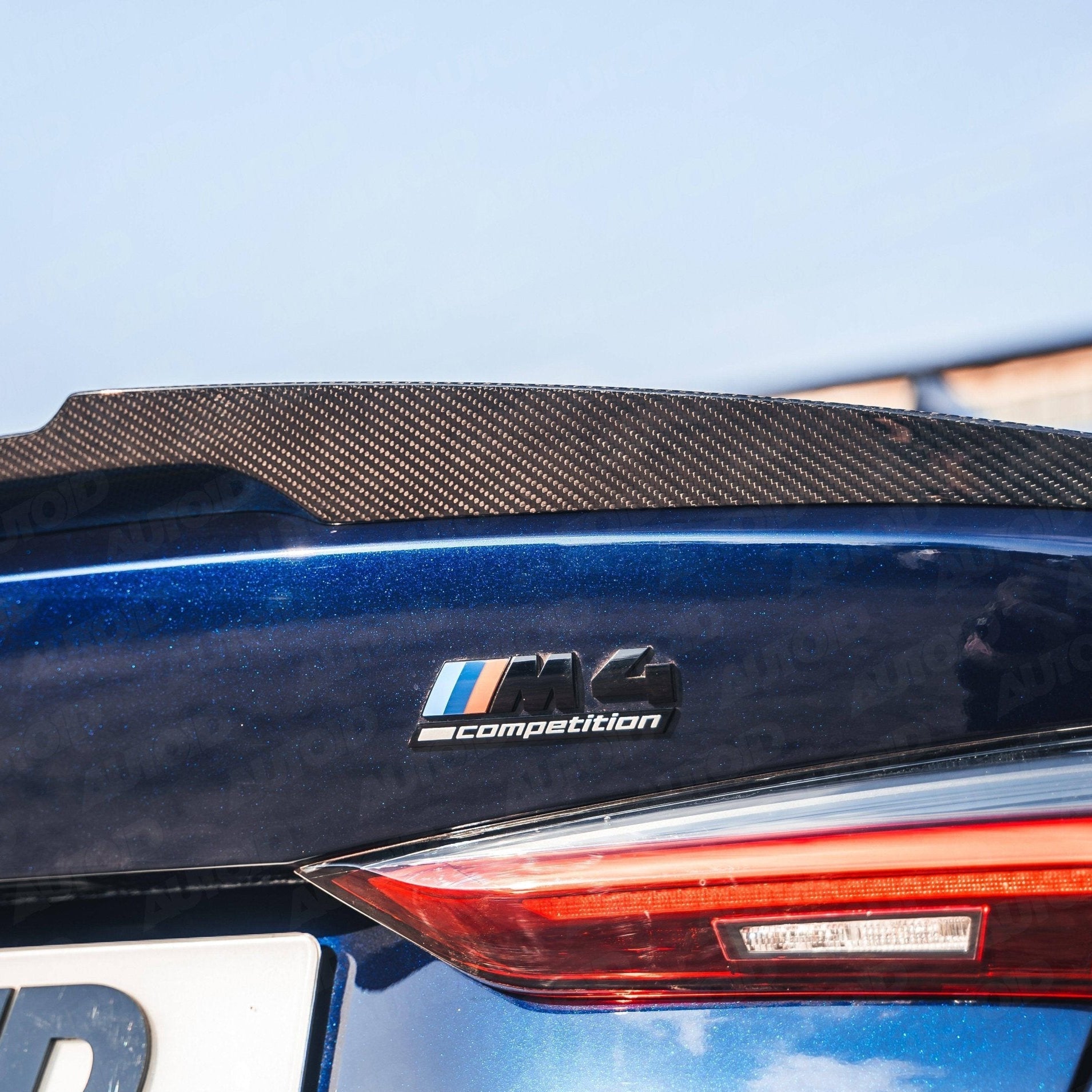 BMW 4 Series G22 & M4 G82 Pre-Preg Carbon Fibre Competition Rear Spoiler by FORM (2020+) FORM Industries