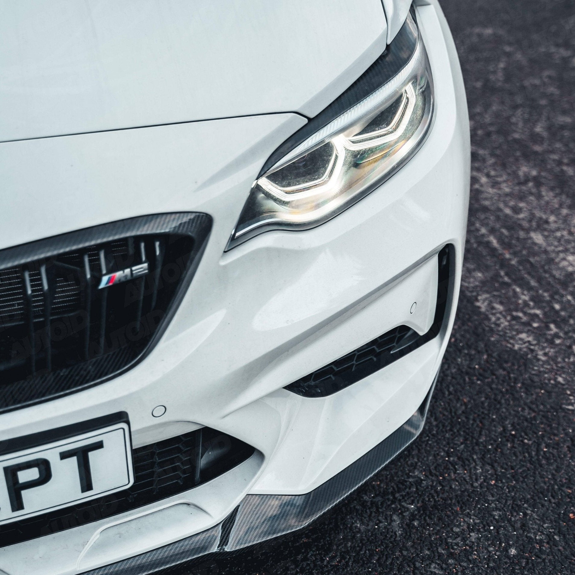 BMW M2 Competition F87 Pre-preg Carbon Fibre CS Front Splitter by FORM (2018-2021) FORM Industries