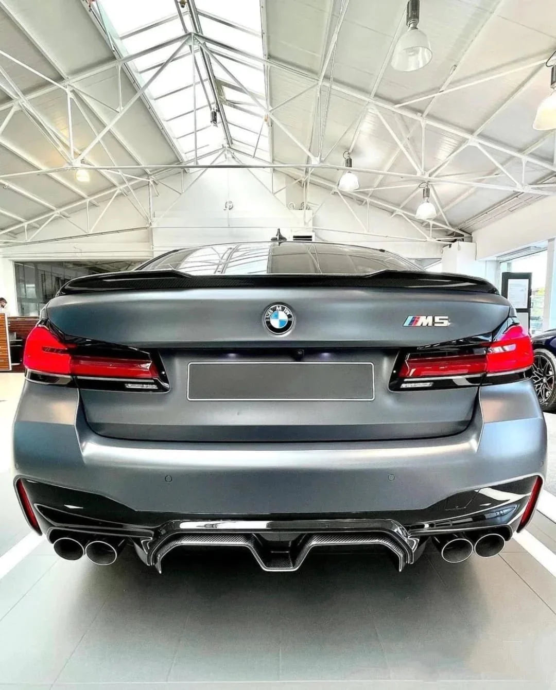 BMW 5 Series G30 & M5 F90 Pre-Preg Carbon Fibre CS Rear Spoiler by FORM (2017-2023) FORM Industries