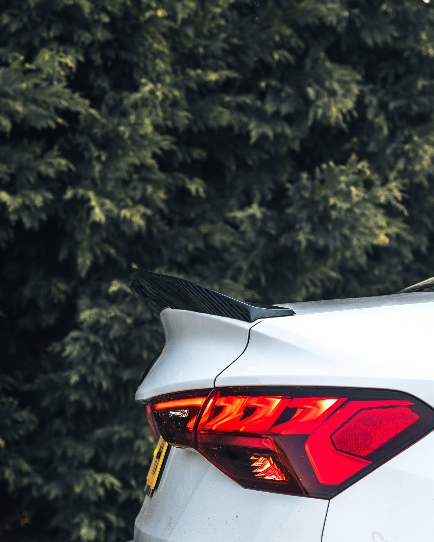 Audi A3, S3 & RS3 Pre-preg Carbon Fibre Ducktail Rear Spoiler by FORM (2020+) FORM Industries