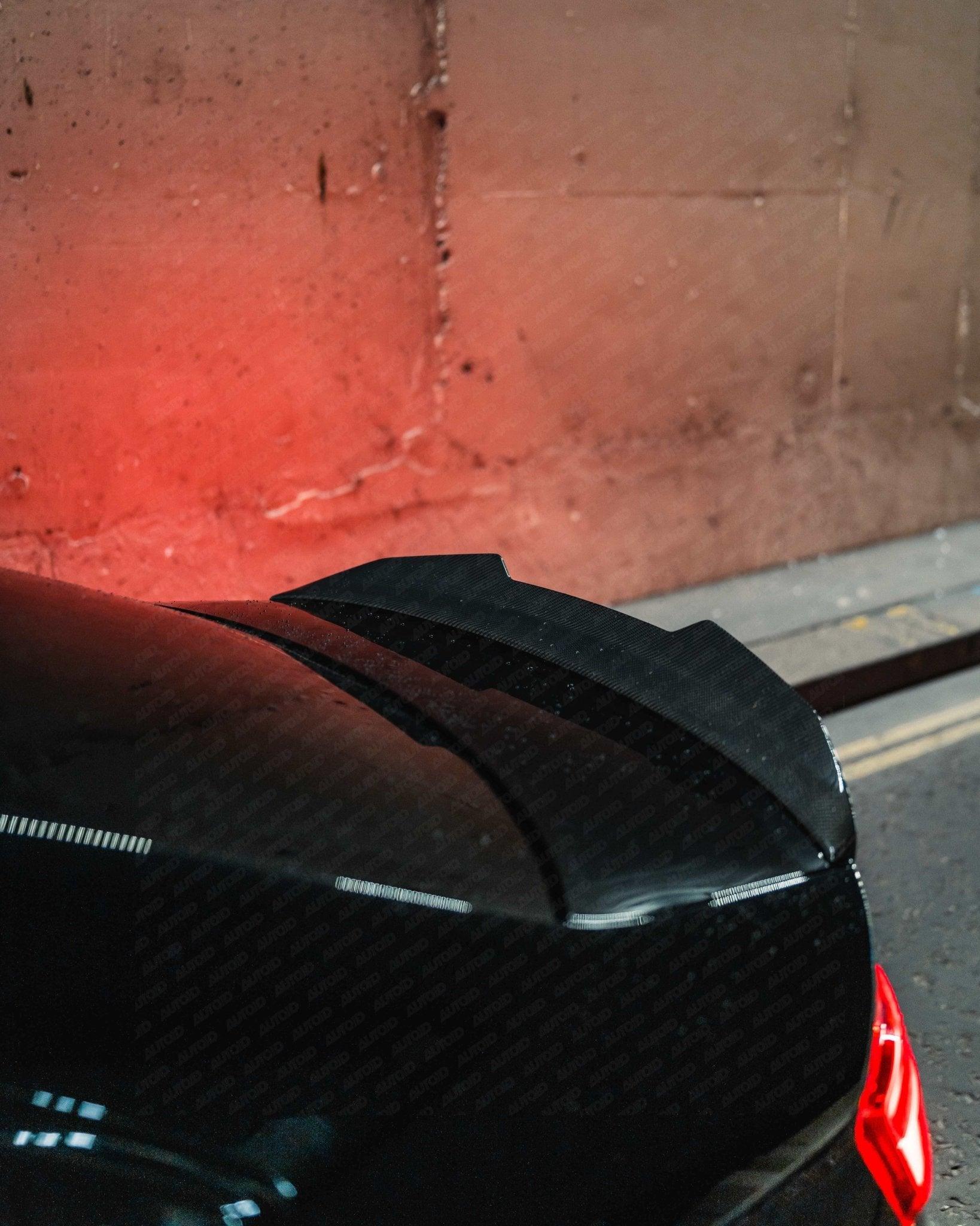 Audi RS3 8V LCI Saloon Pre-Preg Carbon Fibre Ducktail Rear Spoiler by FORM (2017-2020) FORM Industries