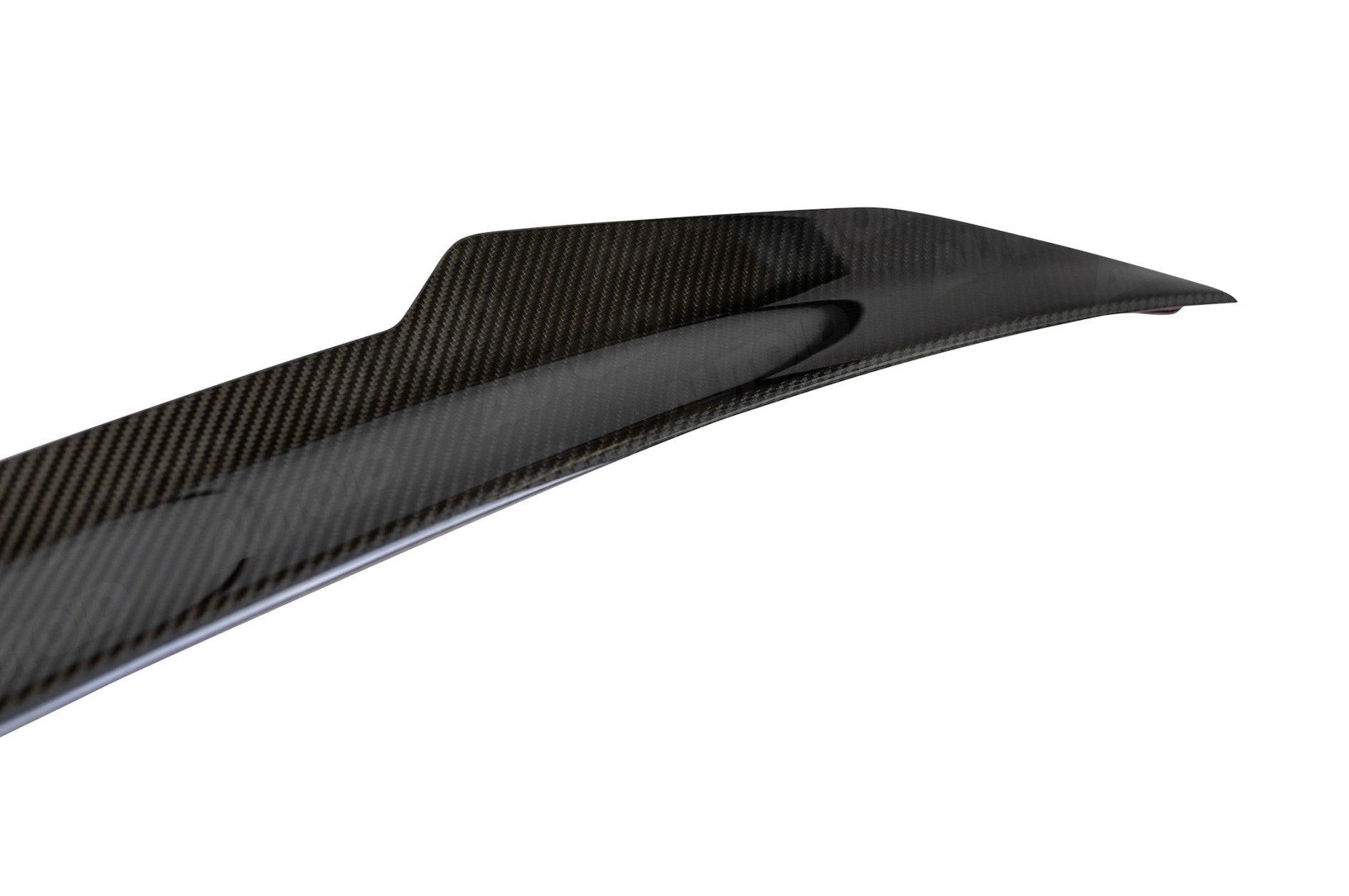 Audi RS3 8V LCI Saloon Pre-Preg Carbon Fibre Ducktail Rear Spoiler by FORM (2017-2020) FORM Industries