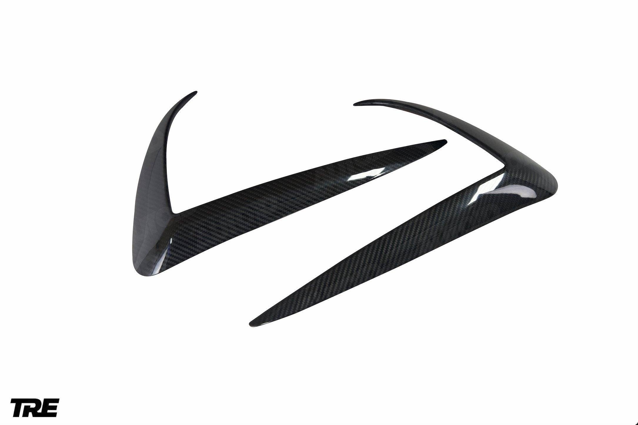 FORM Pre-Preg Carbon Fibre Front Bumper Canards for Tesla Model 3 by FORM (2018+) FORM Industries